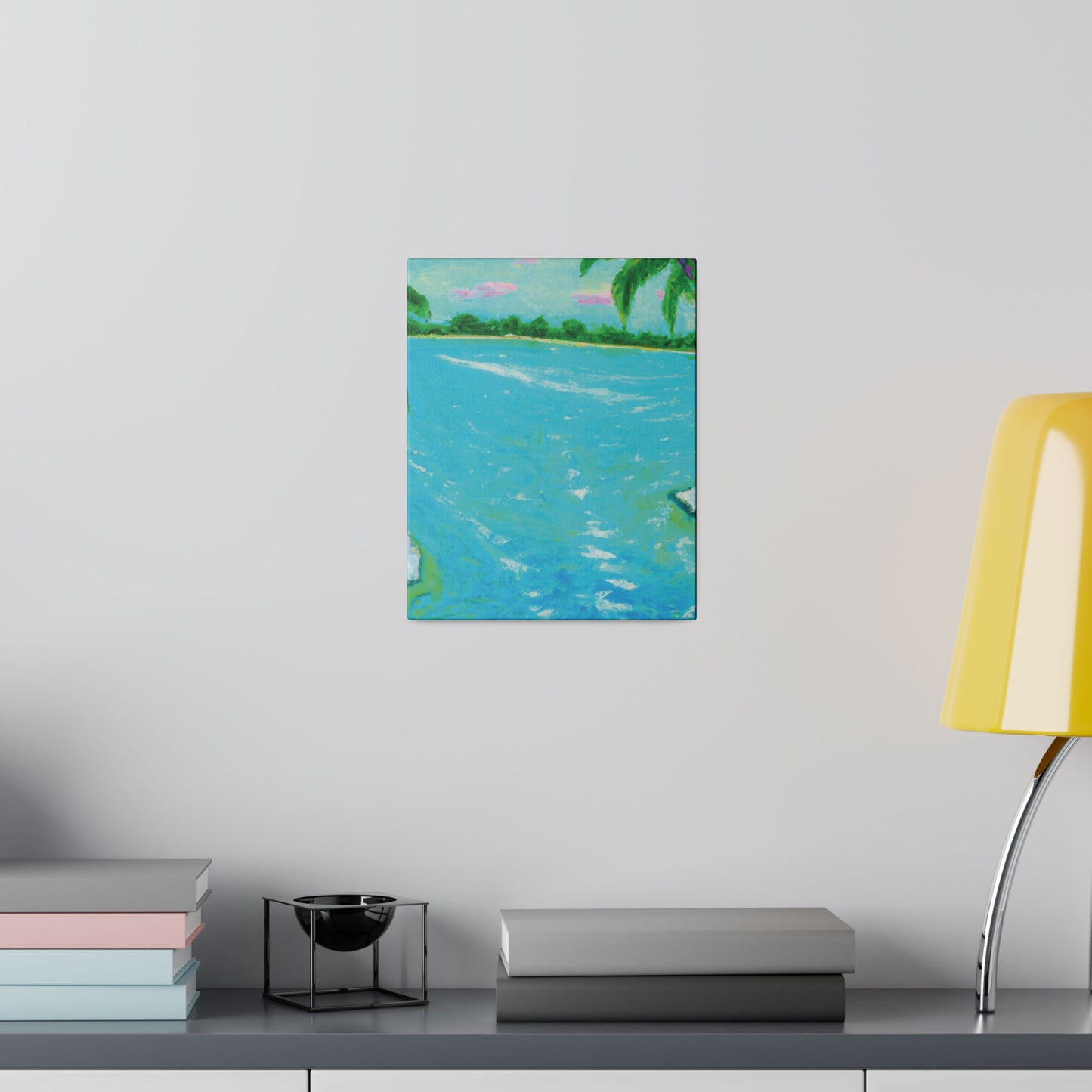 6527F - Bahamas Ocean Painting Print | Bahamas | Ocean | Beach | Poster | Home Decor | Wall Art | Canvas