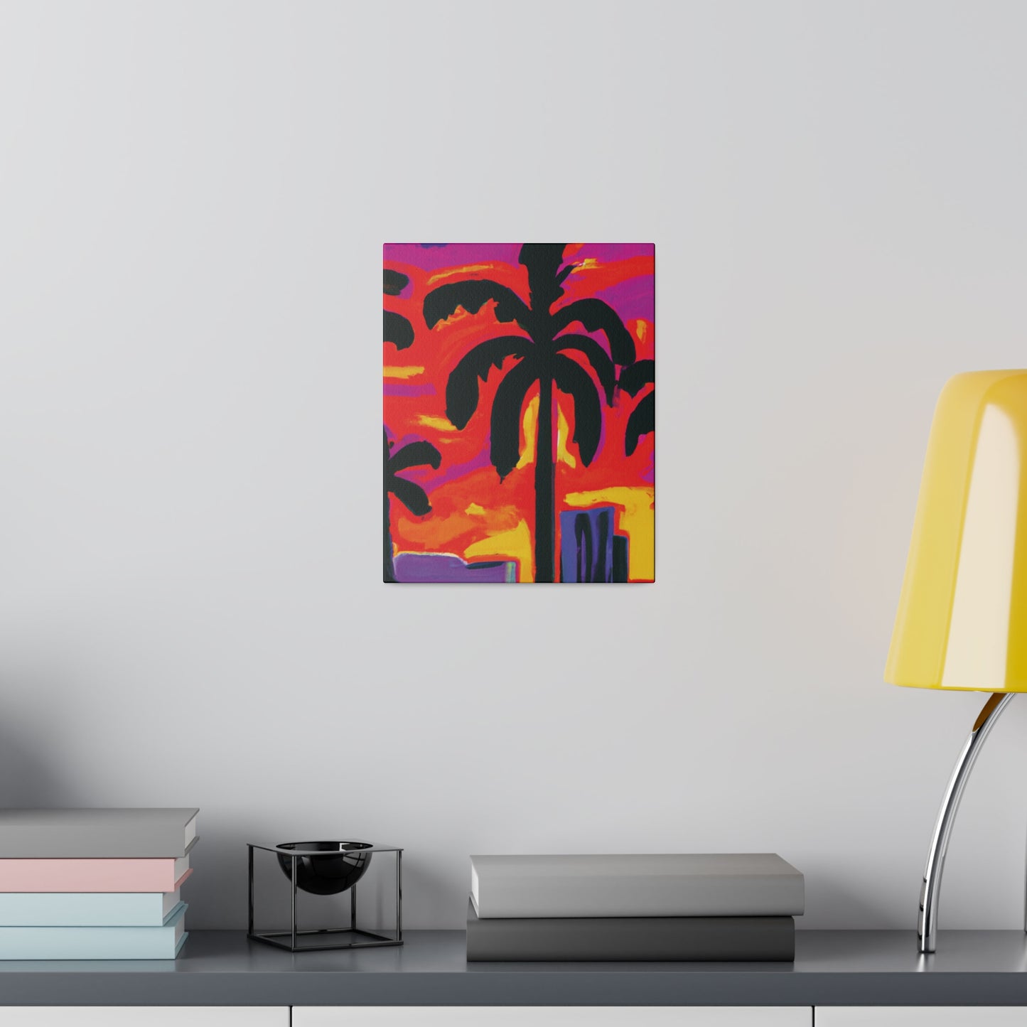 4066V - Miami Beach Sunset Painting Print | Miami | Beach | Sunset | Poster | Home Decor | Wall Art | Canvas