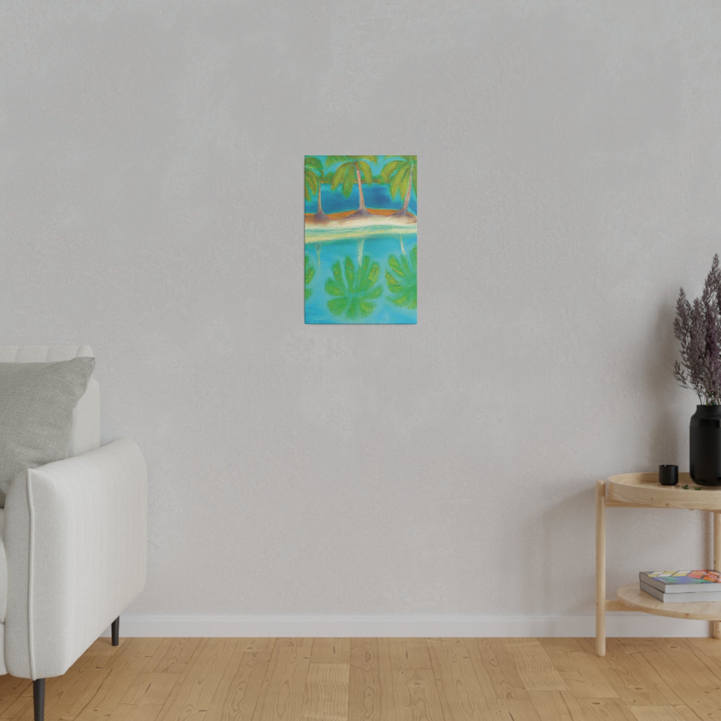 3294K - Bahamas Ocean Painting Print | Bahamas | Ocean | Beach | Poster | Home Decor | Wall Art | Canvas