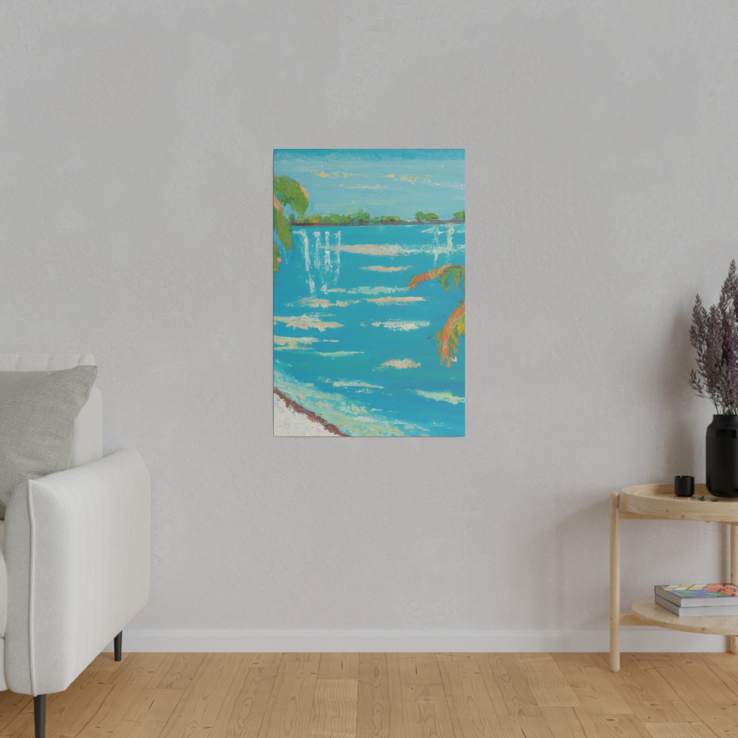 6820F - Bahamas Ocean Painting Print | Bahamas | Ocean | Beach | Poster | Home Decor | Wall Art | Canvas