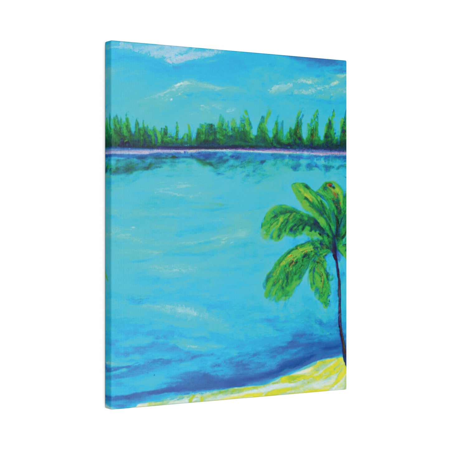 7122L - Bahamas Ocean Painting Print | Bahamas | Ocean | Beach | Poster | Home Decor | Wall Art | Canvas