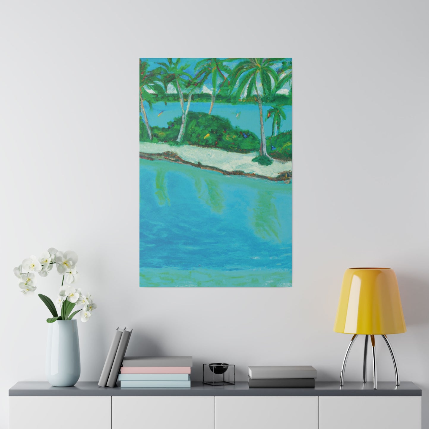9621A - Bahamas Ocean Painting Print | Bahamas | Ocean | Beach | Poster | Home Decor | Wall Art | Canvas