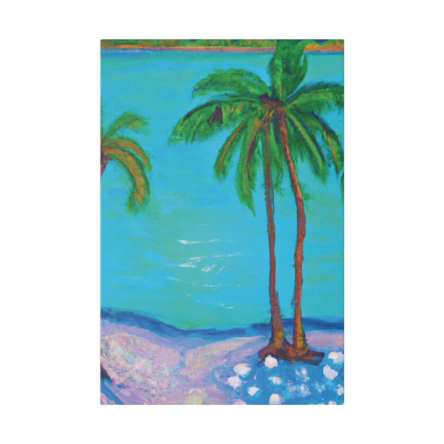 5029K - Bahamas Ocean Painting Print | Bahamas | Ocean | Beach | Poster | Home Decor | Wall Art | Canvas