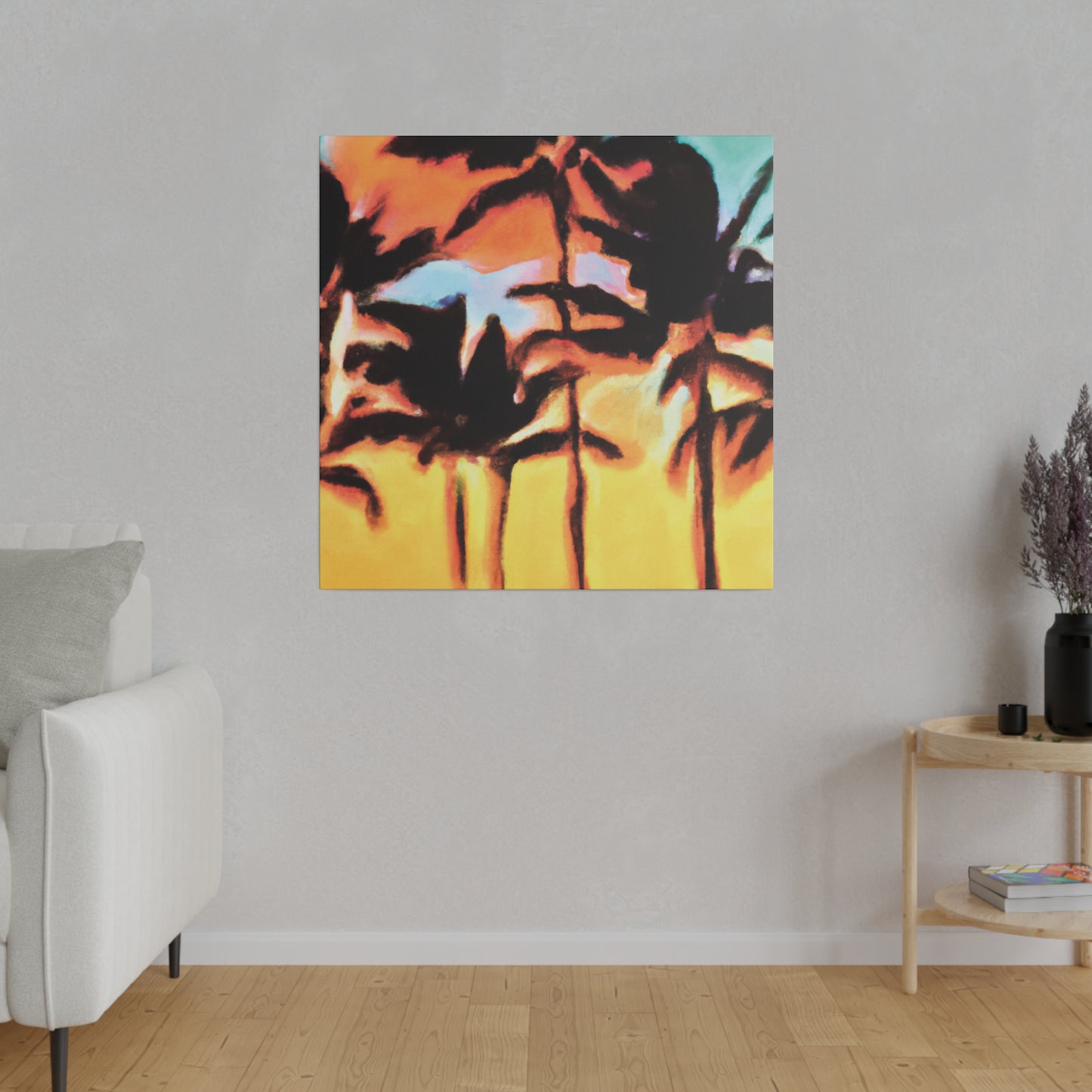 6306Z - Miami Beach Sunset Painting Print | Miami | Beach | Sunset | Poster | Home Decor | Wall Art | Canvas