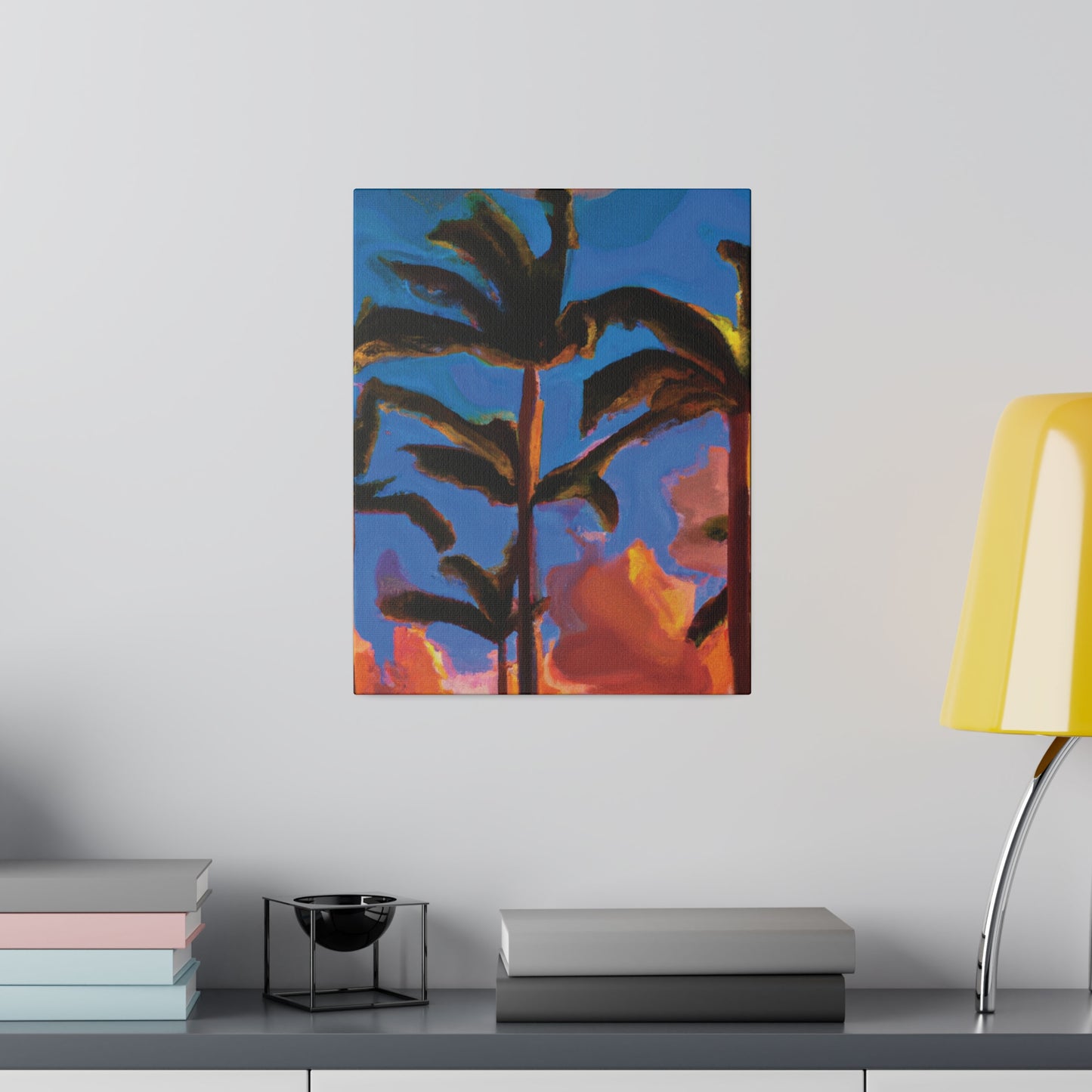 4464U - Miami Beach Sunset Painting Print | Miami | Beach | Sunset | Poster | Home Decor | Wall Art | Canvas