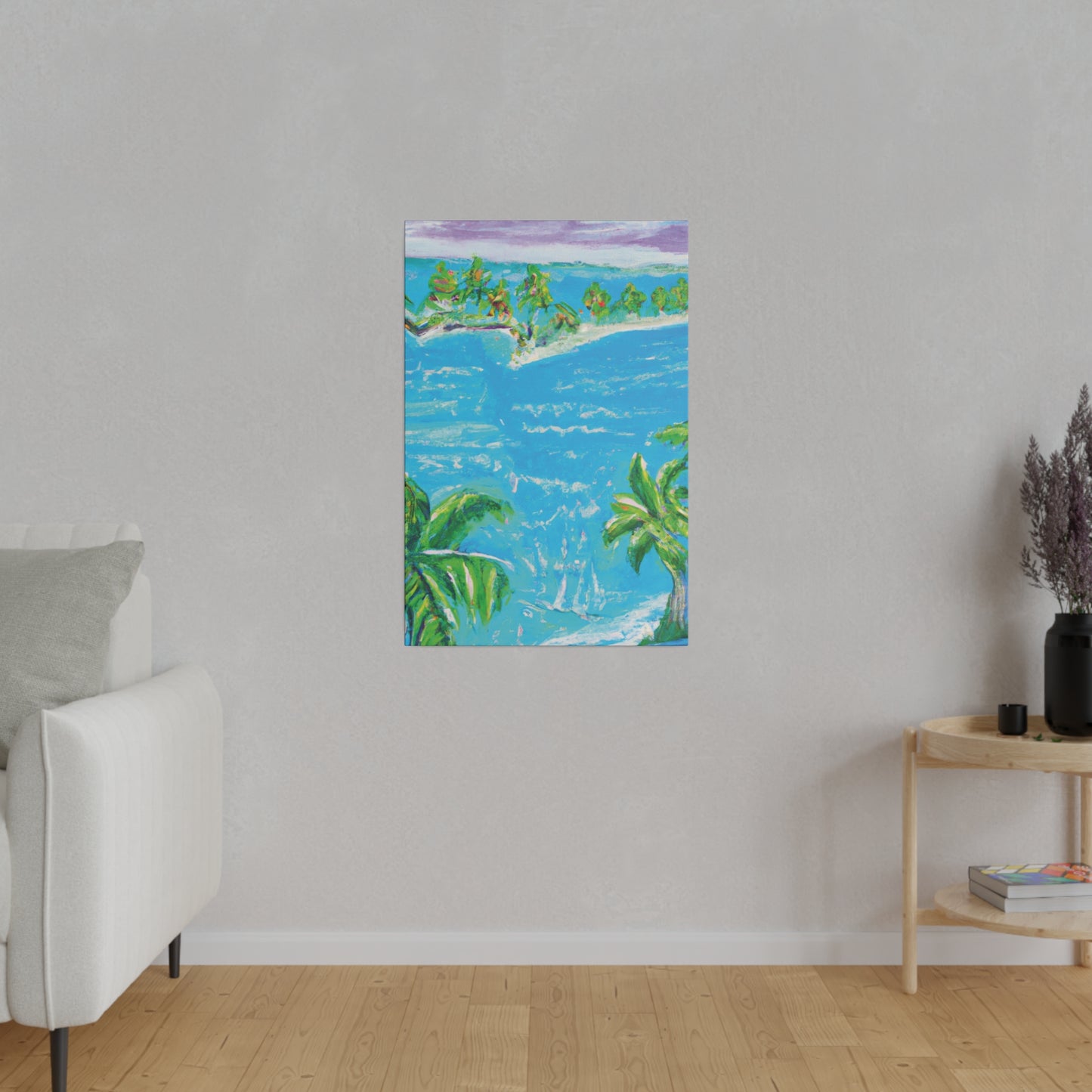 9413O - Bahamas Ocean Painting Print | Bahamas | Ocean | Beach | Poster | Home Decor | Wall Art | Canvas