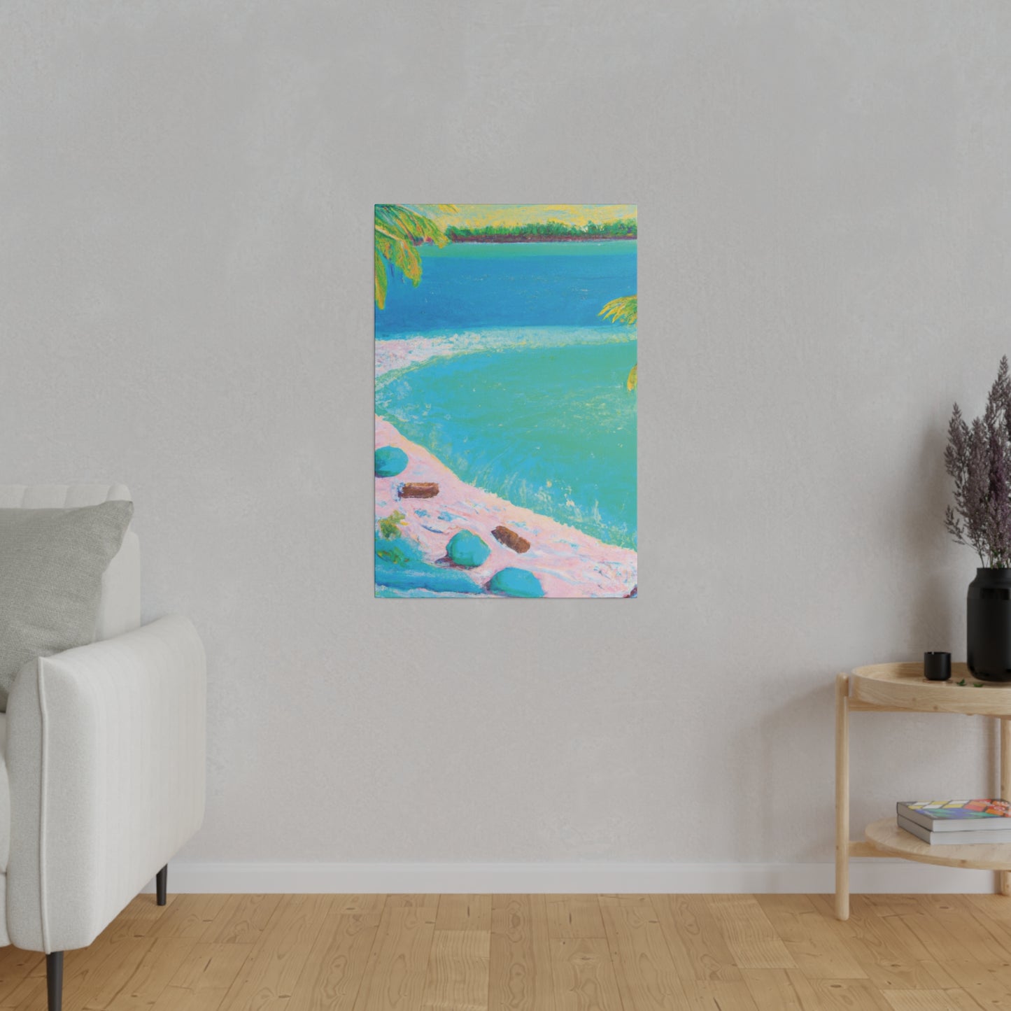 7342G - Bahamas Ocean Painting Print | Bahamas | Ocean | Beach | Poster | Home Decor | Wall Art | Canvas