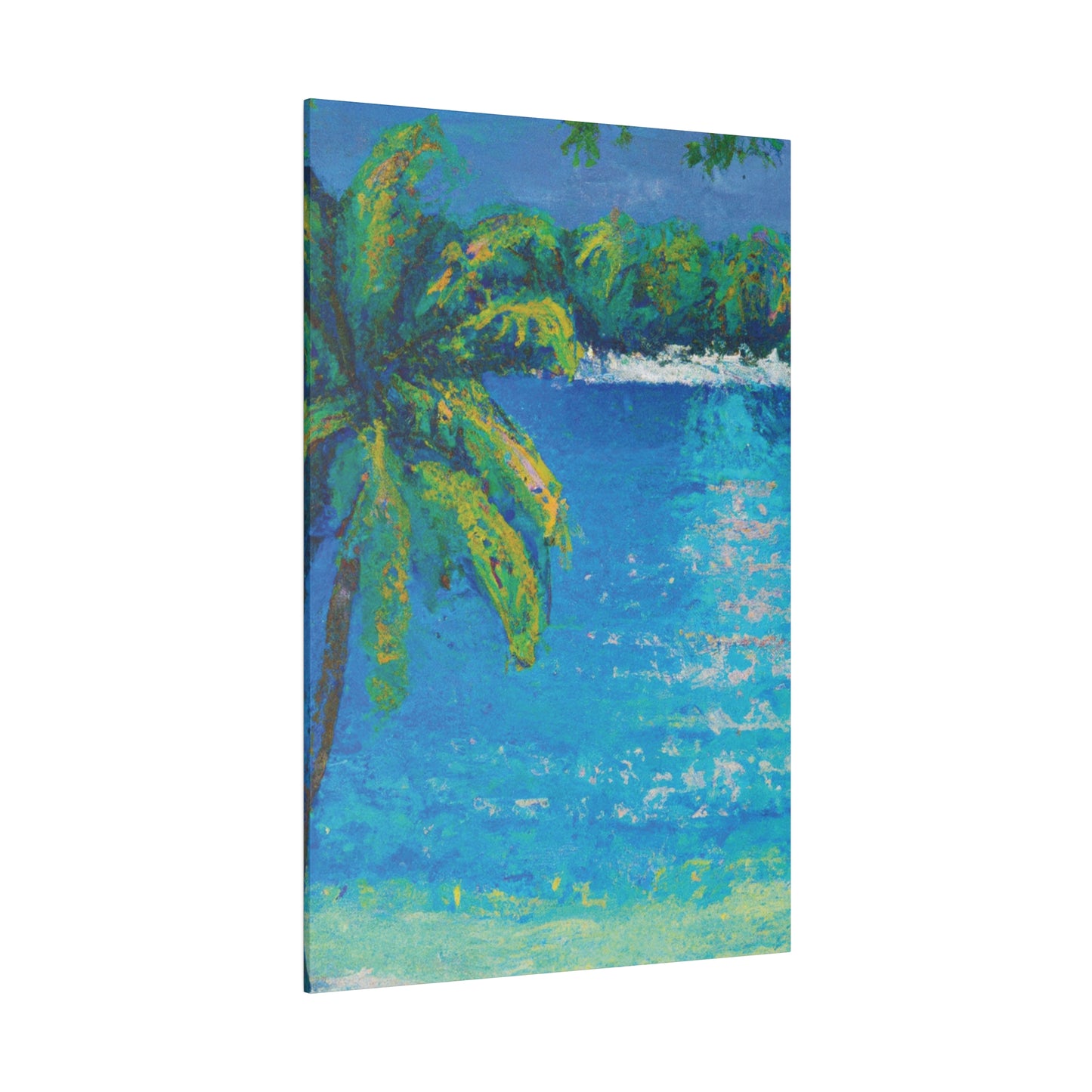 4645A - Bahamas Ocean Painting Print | Bahamas | Ocean | Beach | Poster | Home Decor | Wall Art | Canvas