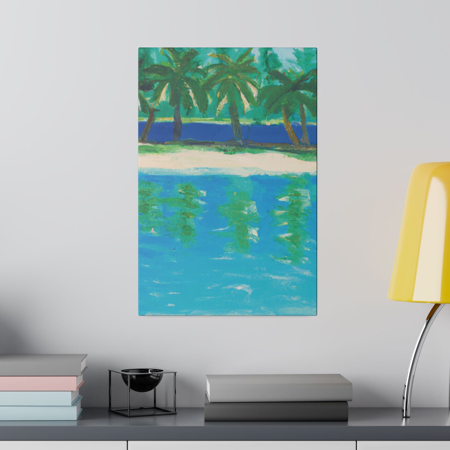 4129L - Bahamas Ocean Painting Print | Bahamas | Ocean | Beach | Poster | Home Decor | Wall Art | Canvas