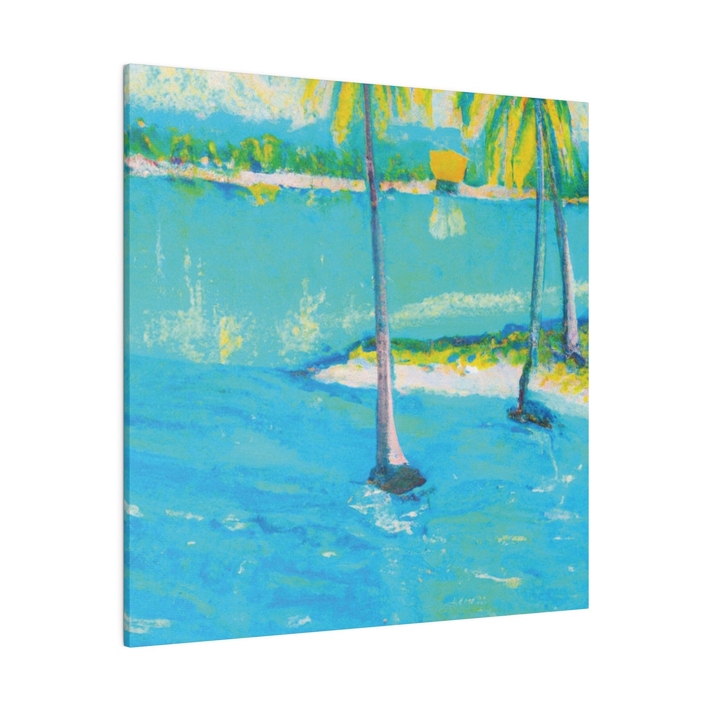 9652X - Bahamas Ocean Painting Print | Bahamas | Ocean | Beach | Poster | Home Decor | Wall Art | Canvas