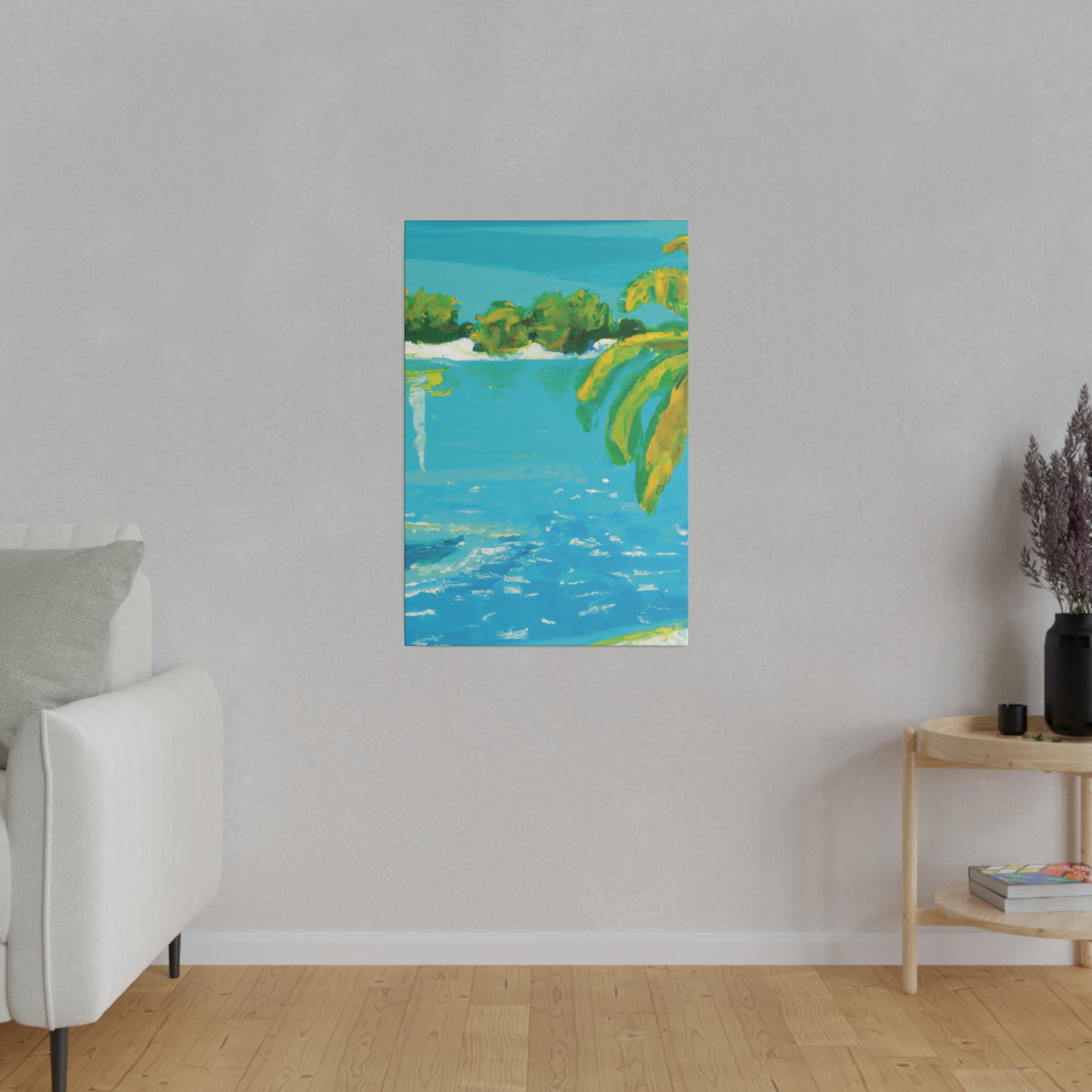 2261V - Bahamas Ocean Painting Print | Bahamas | Ocean | Beach | Poster | Home Decor | Wall Art | Canvas