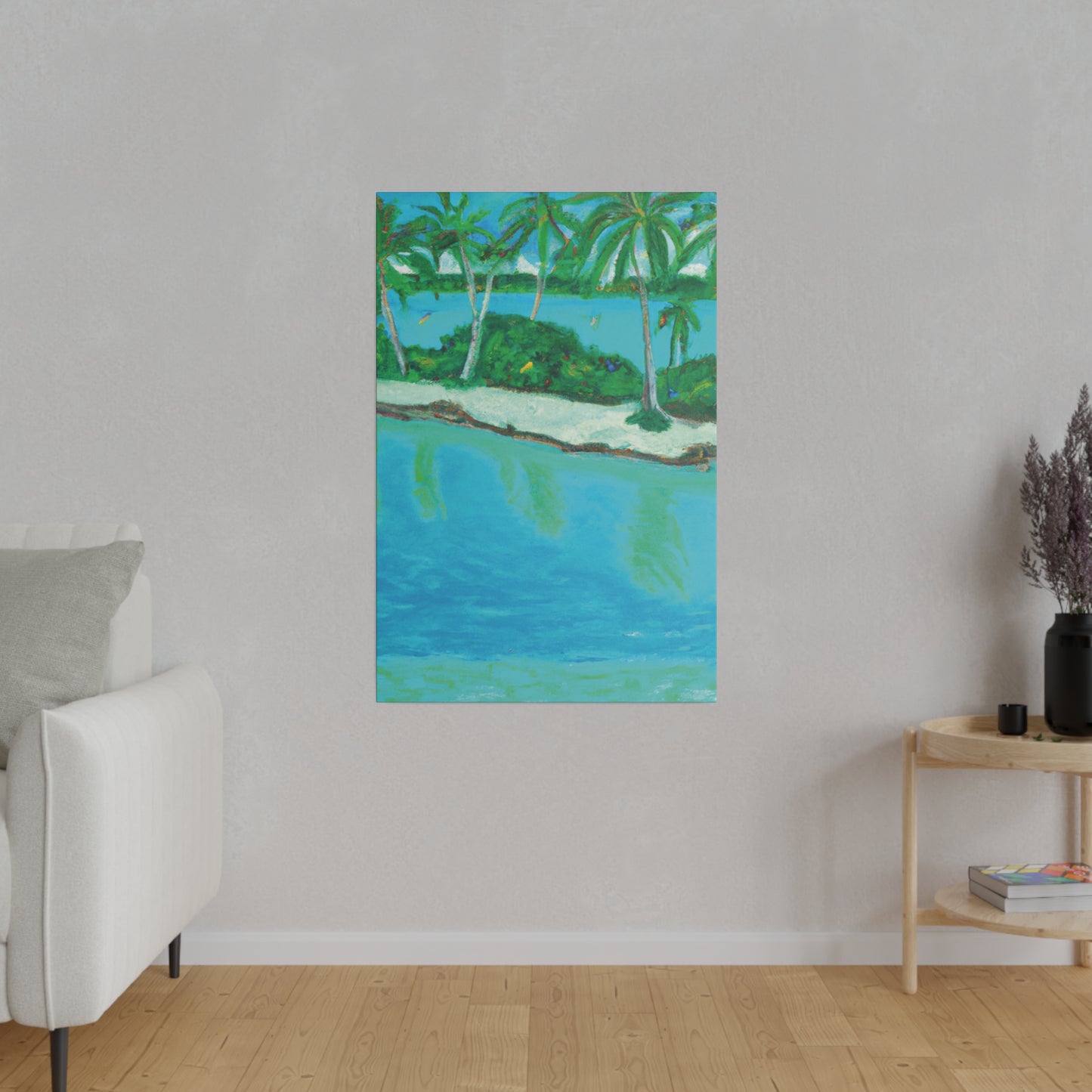 9621A - Bahamas Ocean Painting Print | Bahamas | Ocean | Beach | Poster | Home Decor | Wall Art | Canvas