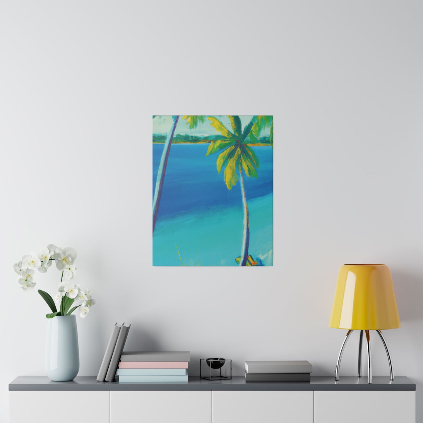 7593L - Bahamas Ocean Painting Print | Bahamas | Ocean | Beach | Poster | Home Decor | Wall Art | Canvas