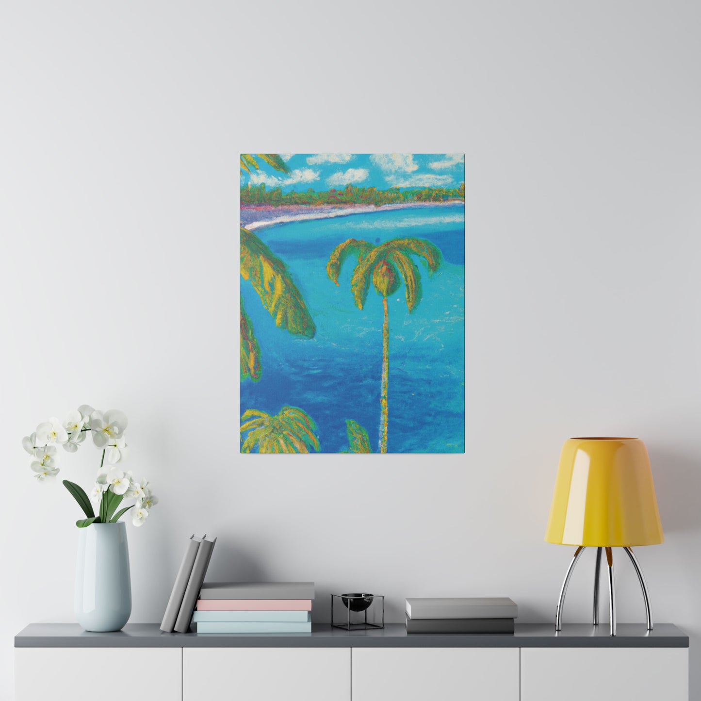 4651B - Bahamas Ocean Painting Print | Bahamas | Ocean | Beach | Poster | Home Decor | Wall Art | Canvas