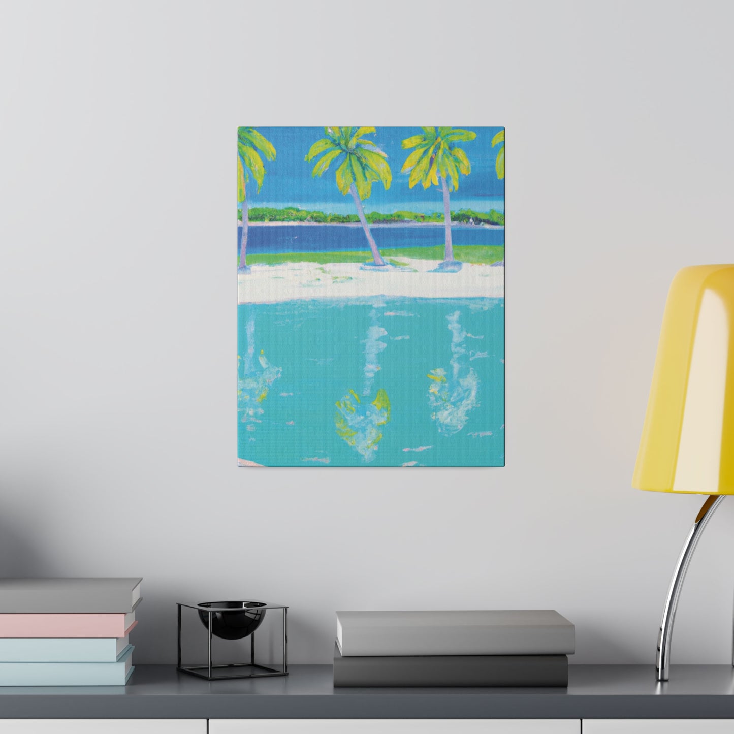 2196Z - Bahamas Ocean Painting Print | Bahamas | Ocean | Beach | Poster | Home Decor | Wall Art | Canvas