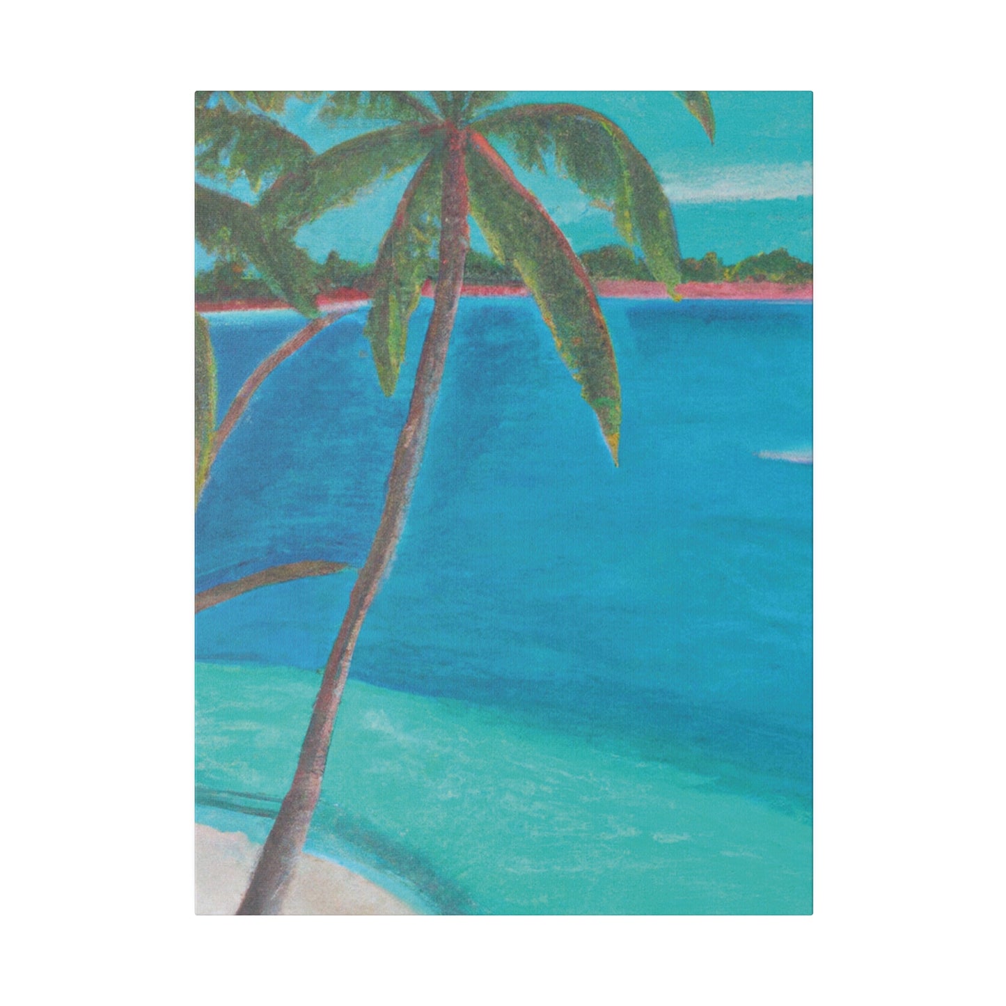 2976D - Bahamas Ocean Painting Print | Bahamas | Ocean | Beach | Poster | Home Decor | Wall Art | Canvas