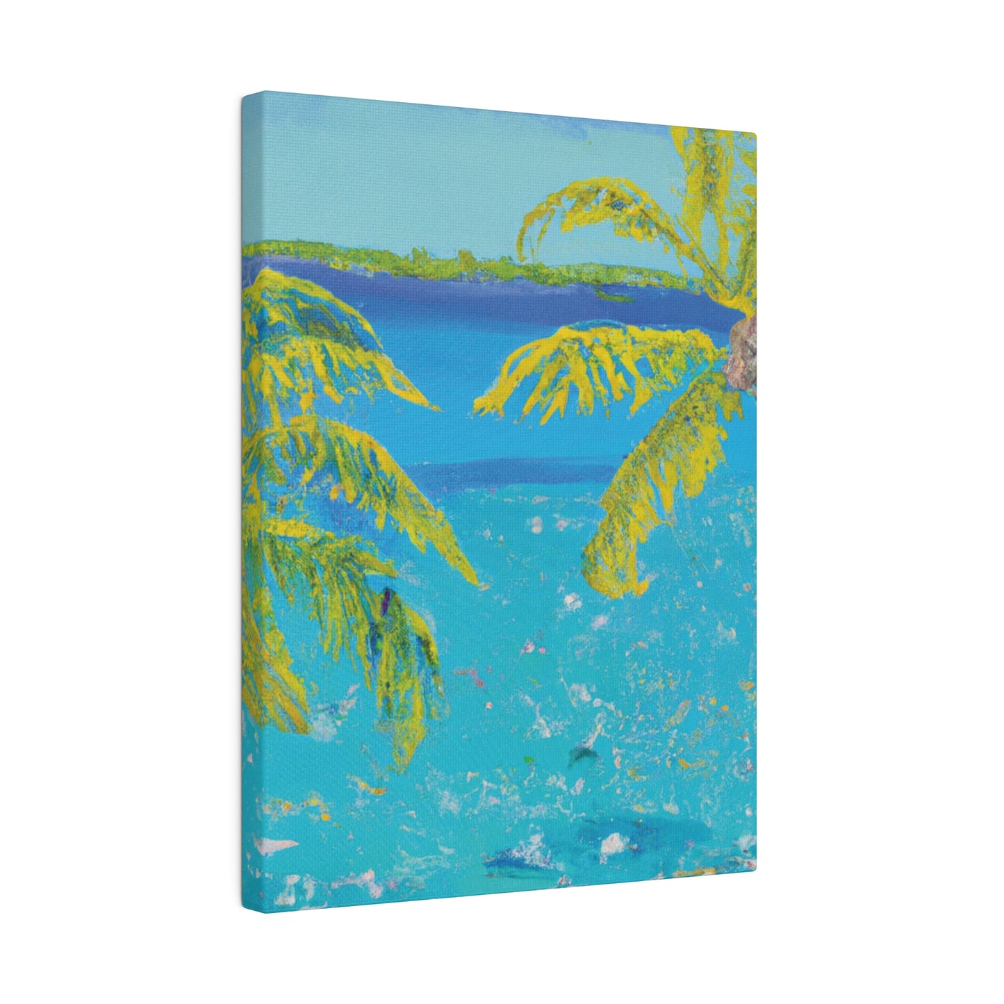 9282F - Bahamas Ocean Painting Print | Bahamas | Ocean | Beach | Poster | Home Decor | Wall Art | Canvas