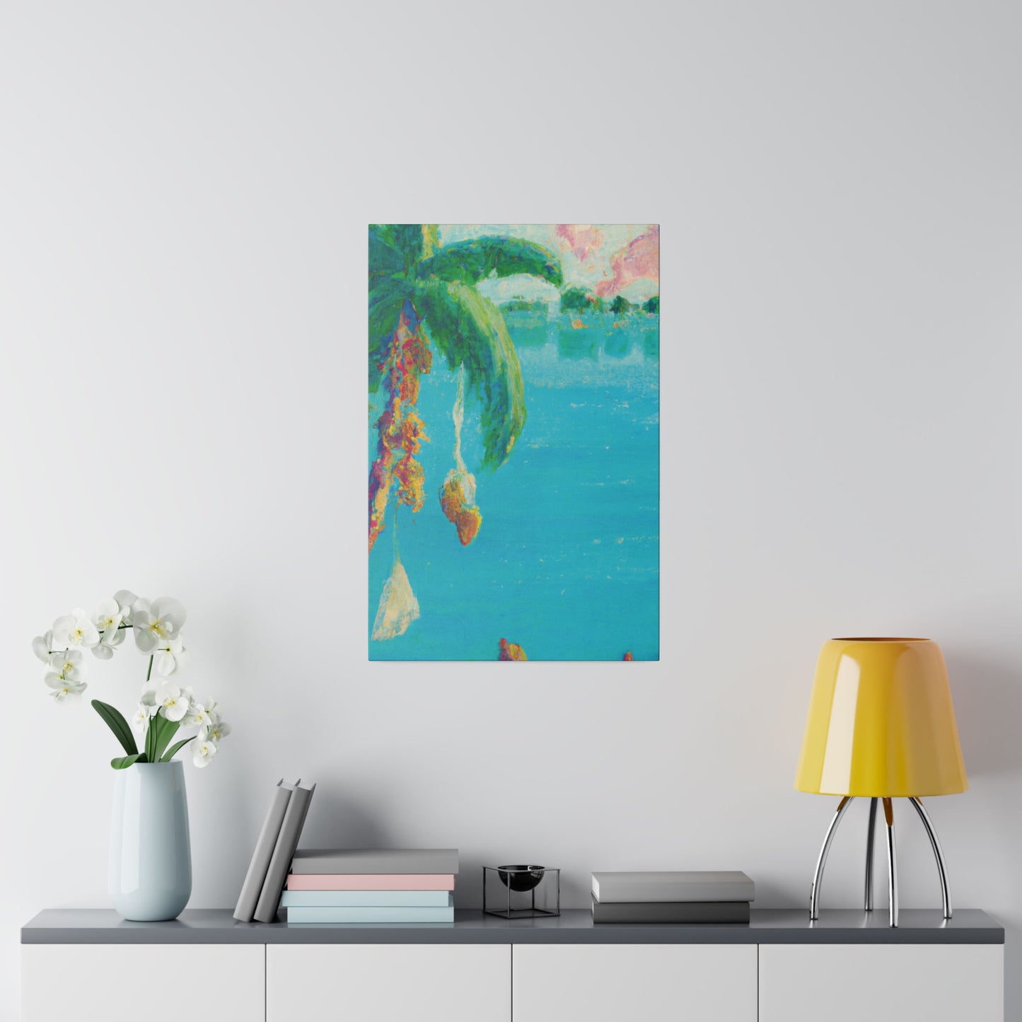 7357A - Bahamas Ocean Painting Print | Bahamas | Ocean | Beach | Poster | Home Decor | Wall Art | Canvas