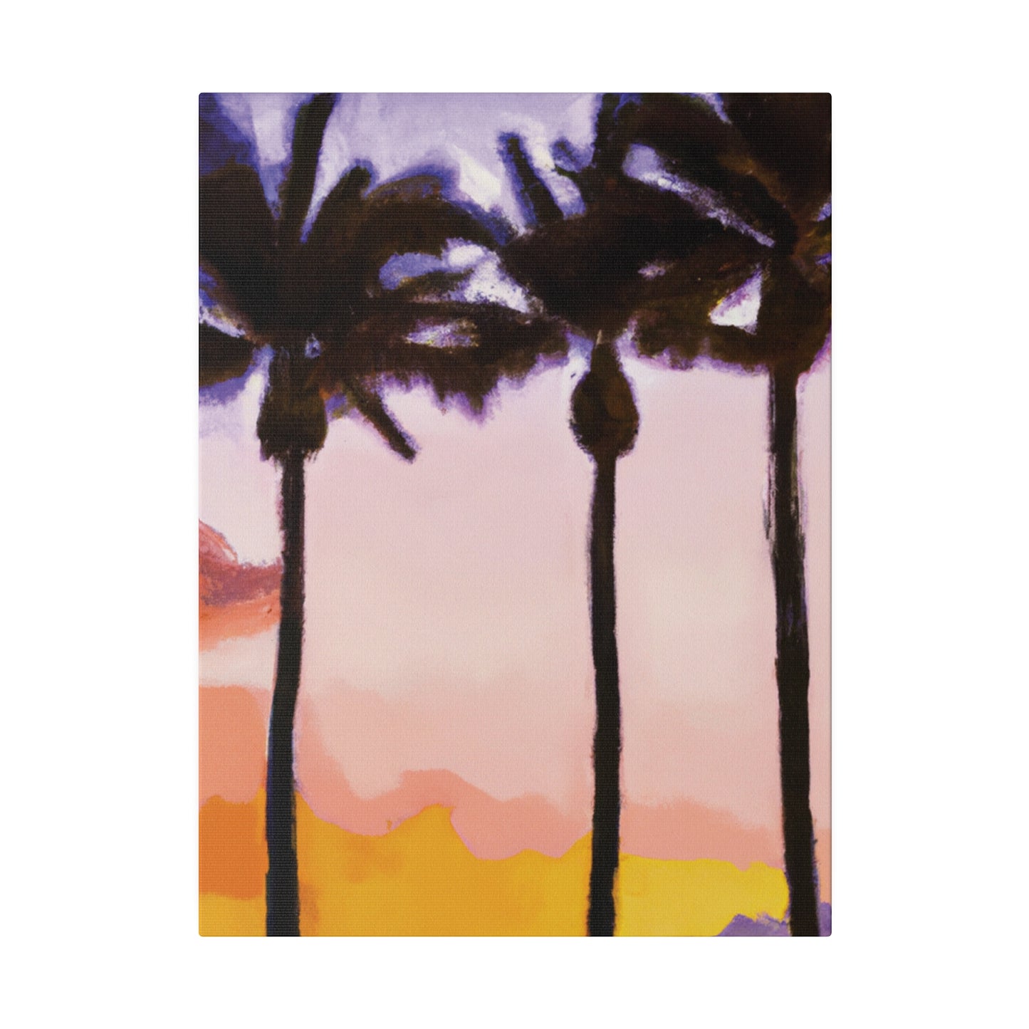 9366G - Miami Beach Sunset Painting Print | Miami | Beach | Sunset | Poster | Home Decor | Wall Art | Canvas