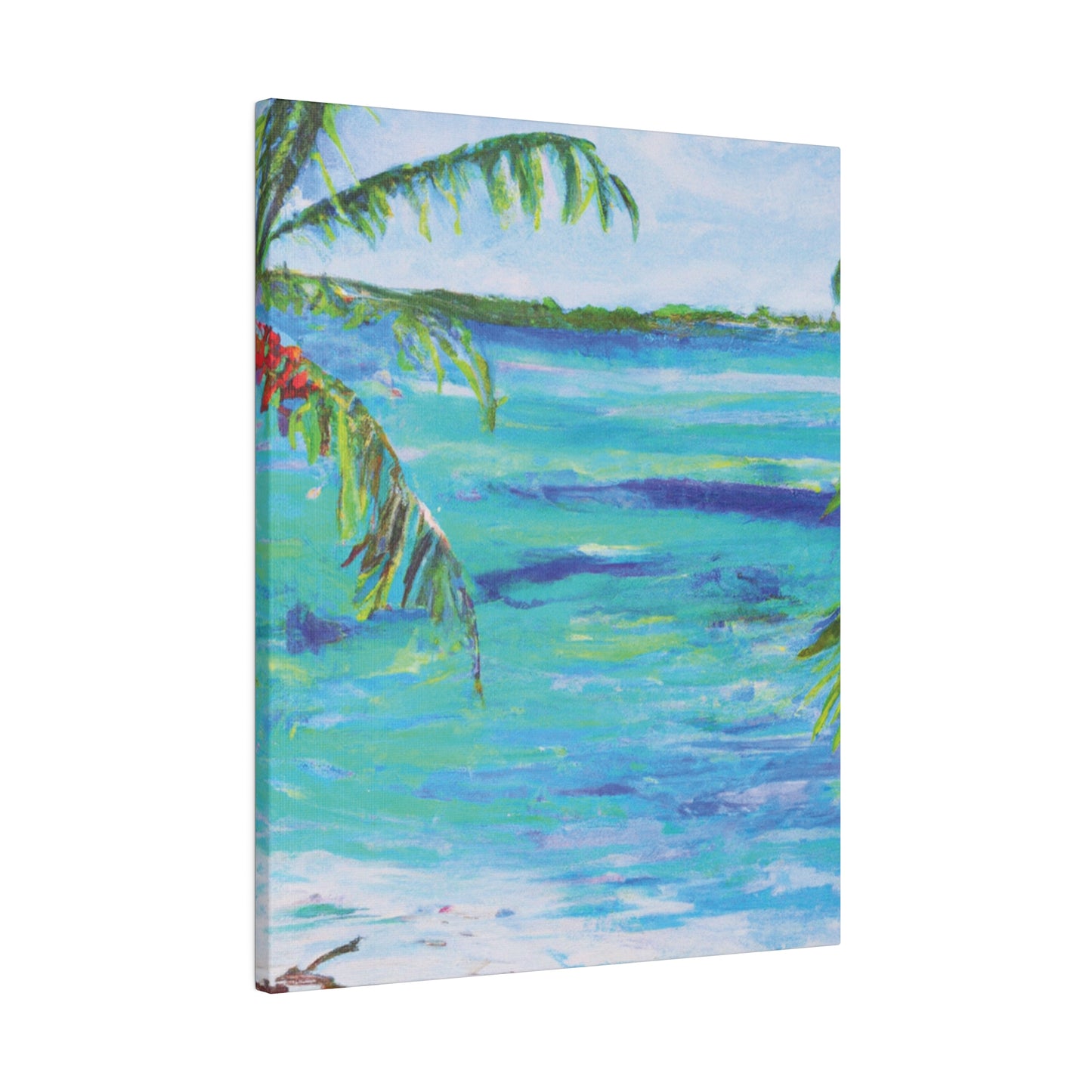 3158F - Bahamas Ocean Painting Print | Bahamas | Ocean | Beach | Poster | Home Decor | Wall Art | Canvas