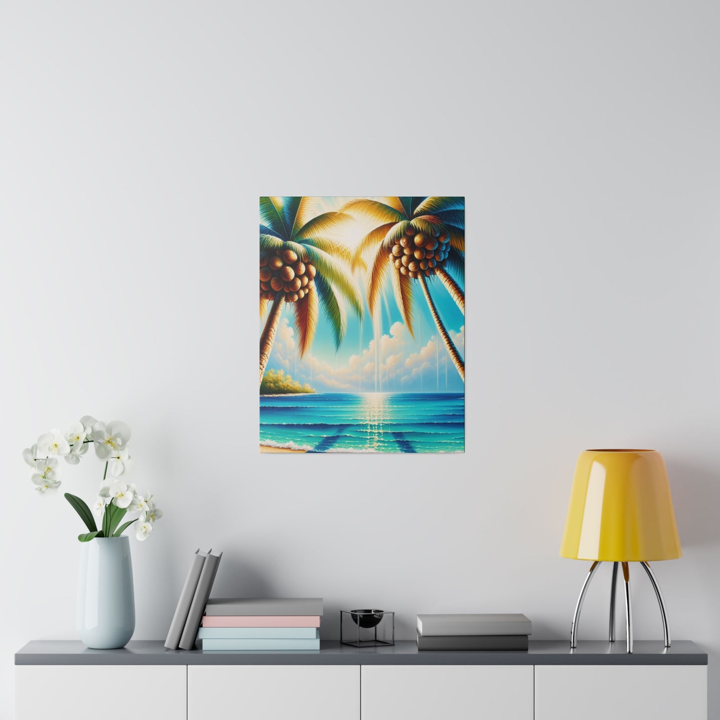 3627F - Bahamas Ocean Painting Print | Bahamas | Ocean | Beach | Poster | Home Decor | Wall Art | Canvas