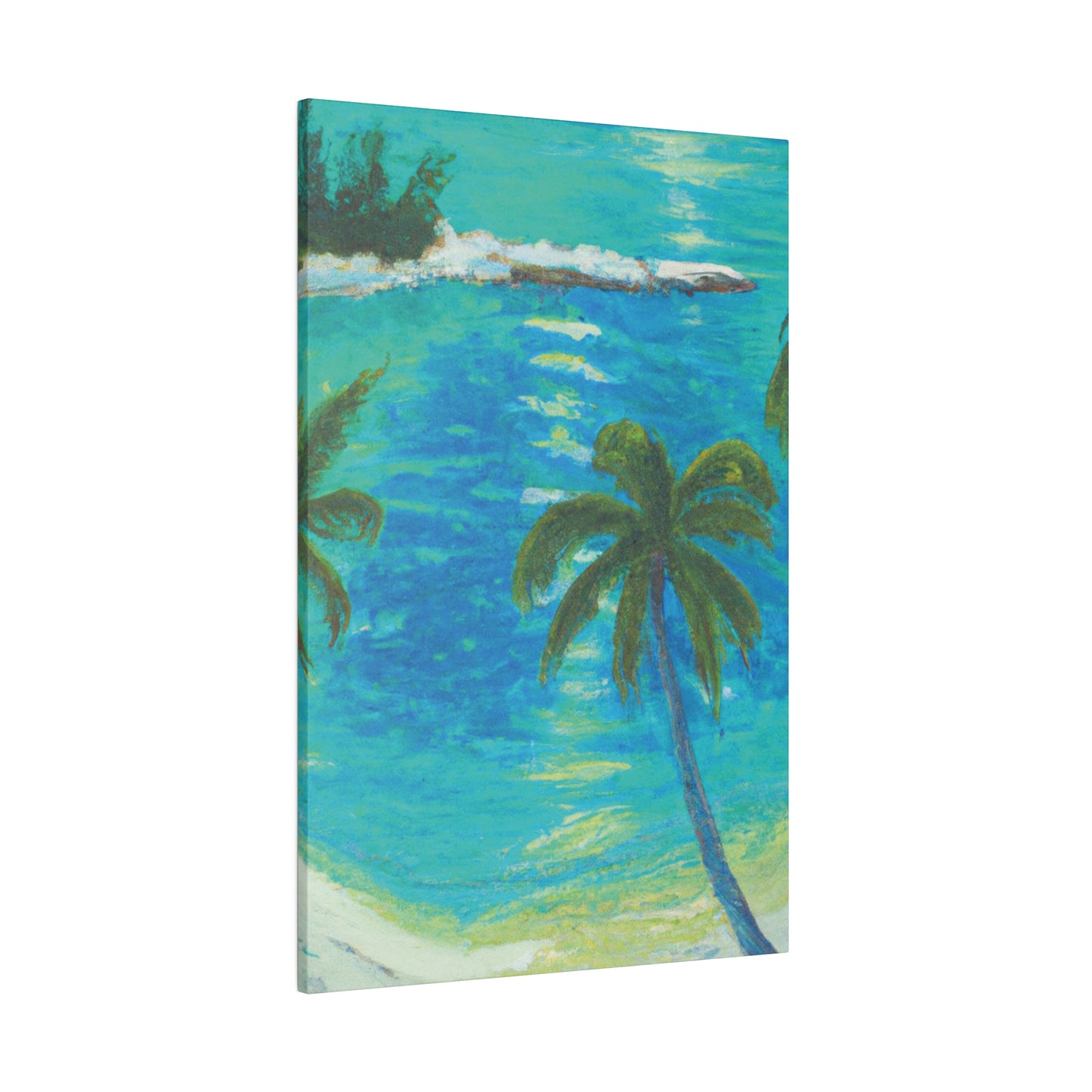 4512F - Bahamas Ocean Painting Print | Bahamas | Ocean | Beach | Poster | Home Decor | Wall Art | Canvas