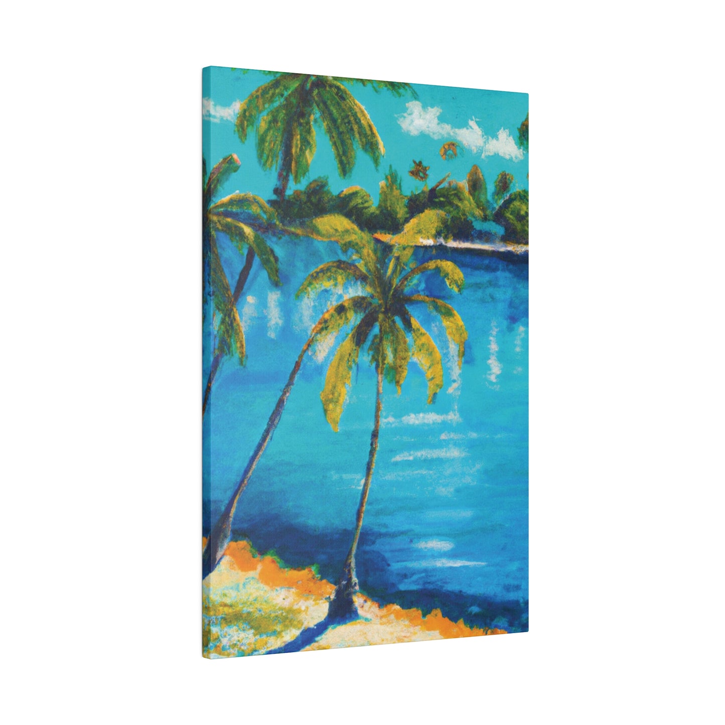 856Y - Bahamas Ocean Painting Print | Bahamas | Ocean | Beach | Poster | Home Decor | Wall Art | Canvas