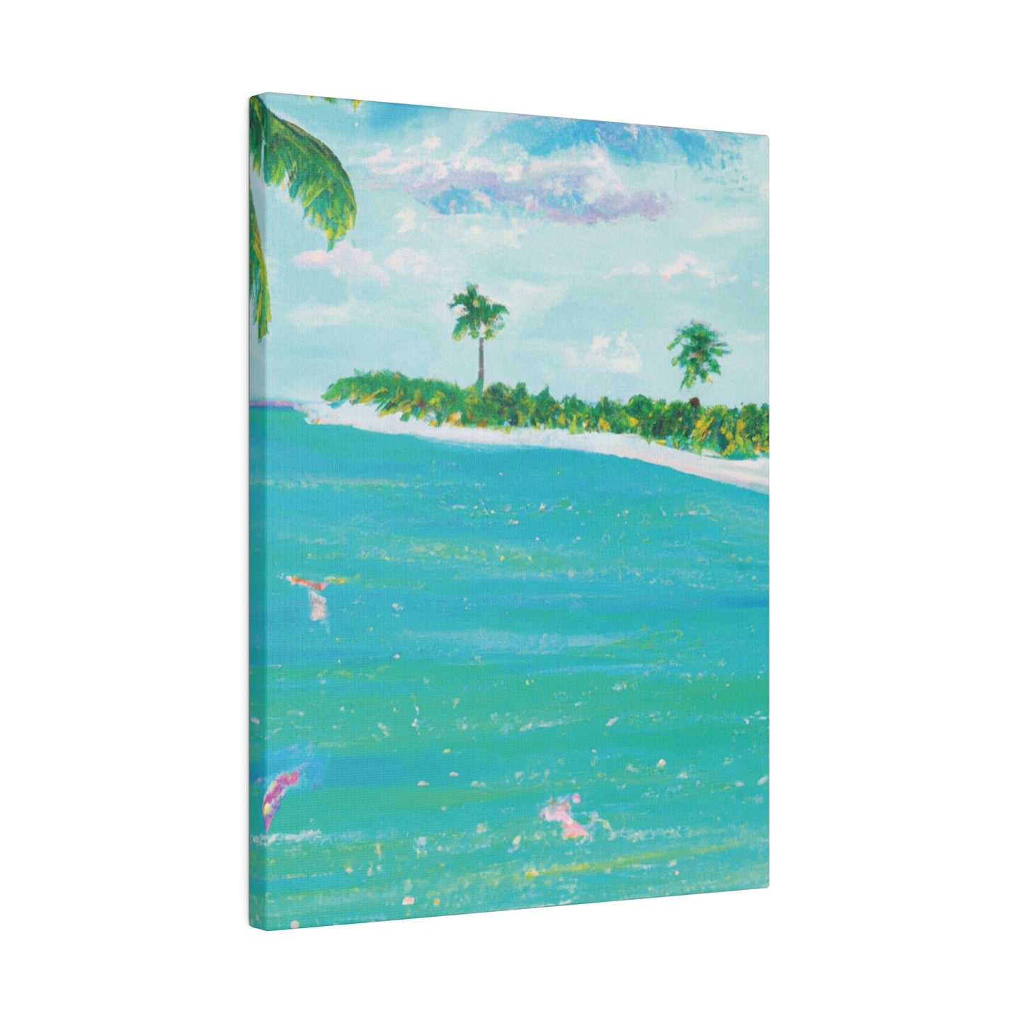 6576D - Bahamas Ocean Painting Print | Bahamas | Ocean | Beach | Poster | Home Decor | Wall Art | Canvas