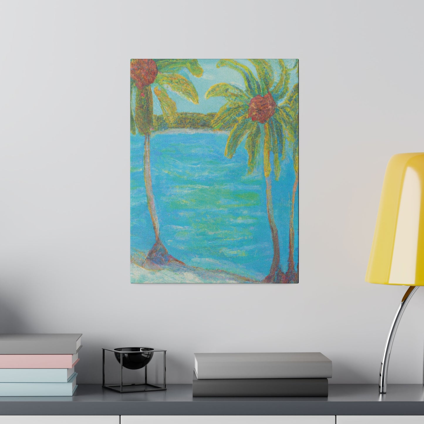 3357G - Bahamas Ocean Painting Print | Bahamas | Ocean | Beach | Poster | Home Decor | Wall Art | Canvas