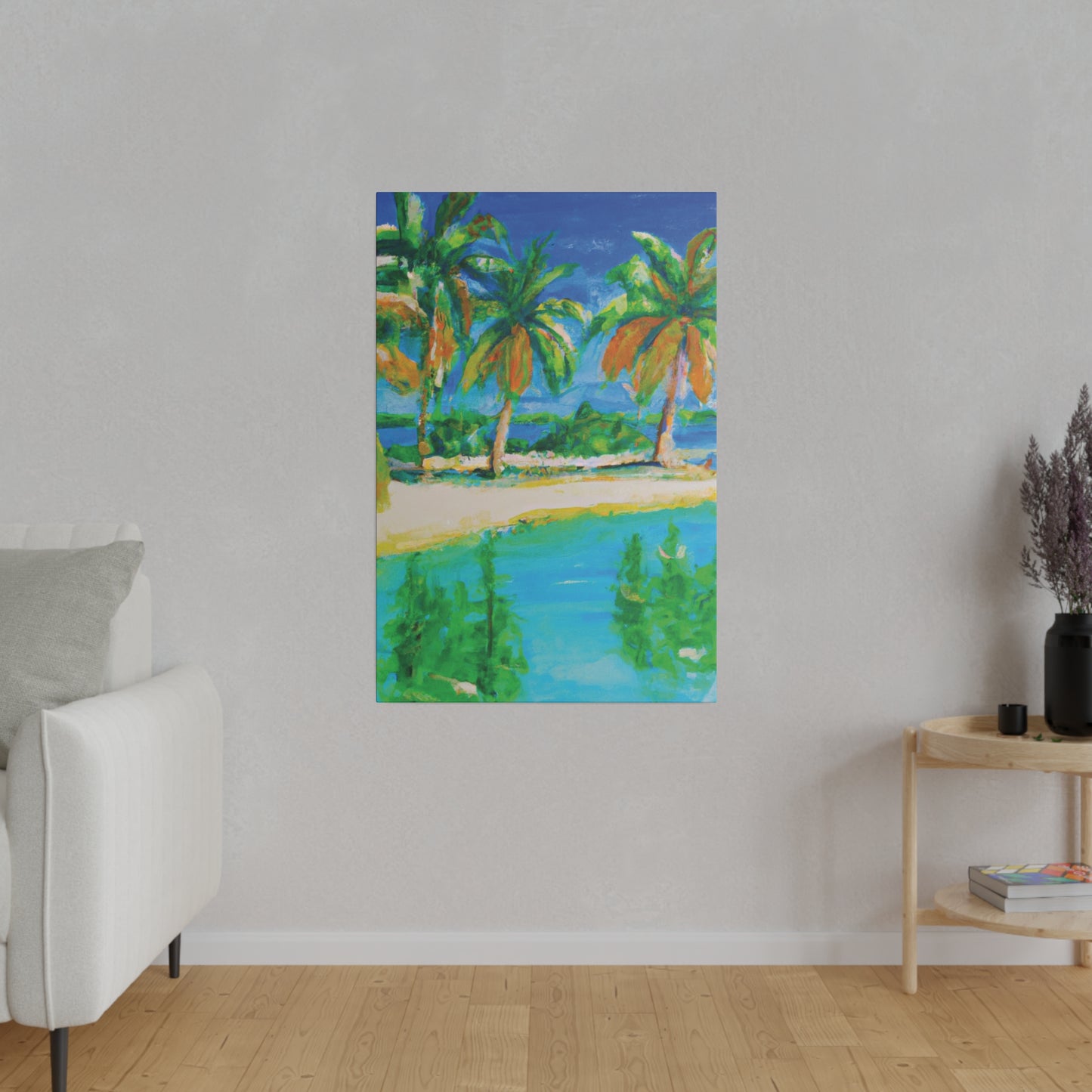 8576A - Bahamas Ocean Painting Print | Bahamas | Ocean | Beach | Poster | Home Decor | Wall Art | Canvas