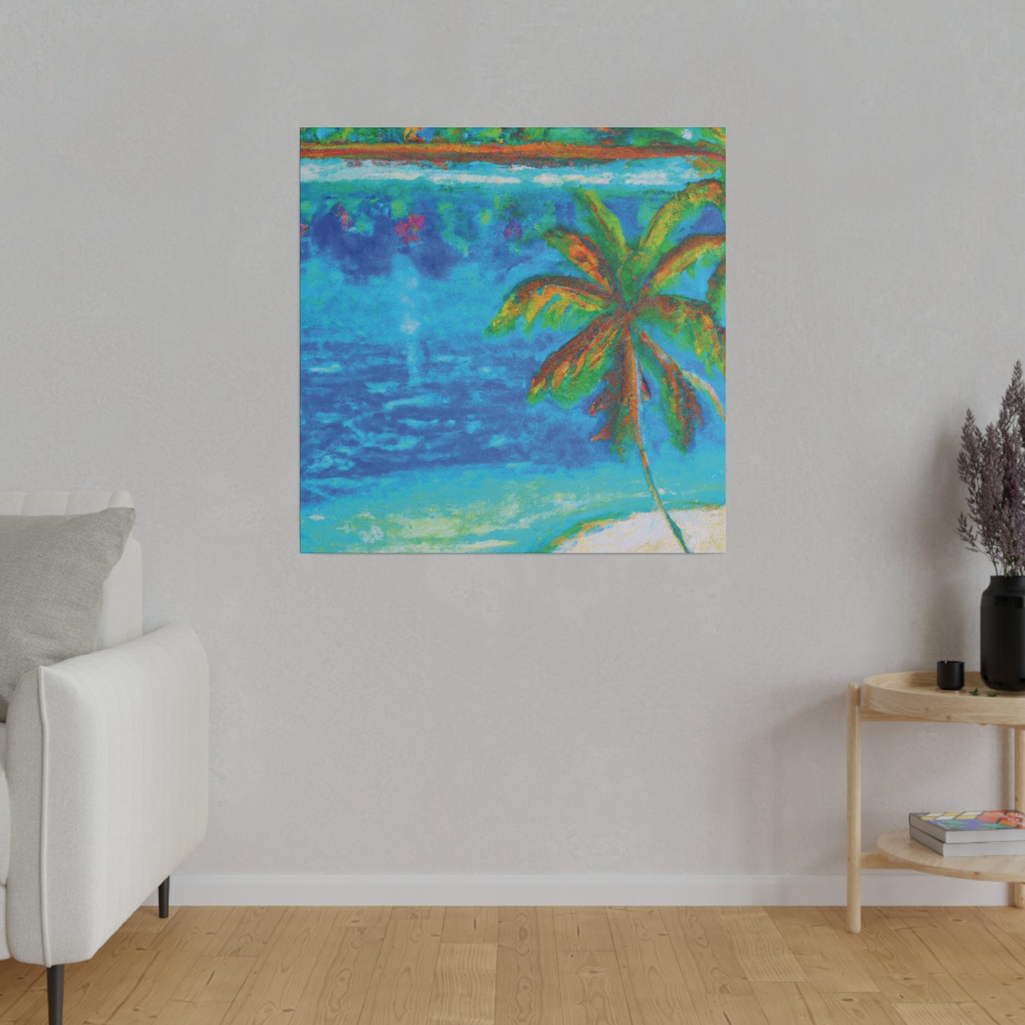 8252T - Bahamas Ocean Painting Print | Bahamas | Ocean | Beach | Poster | Home Decor | Wall Art | Canvas