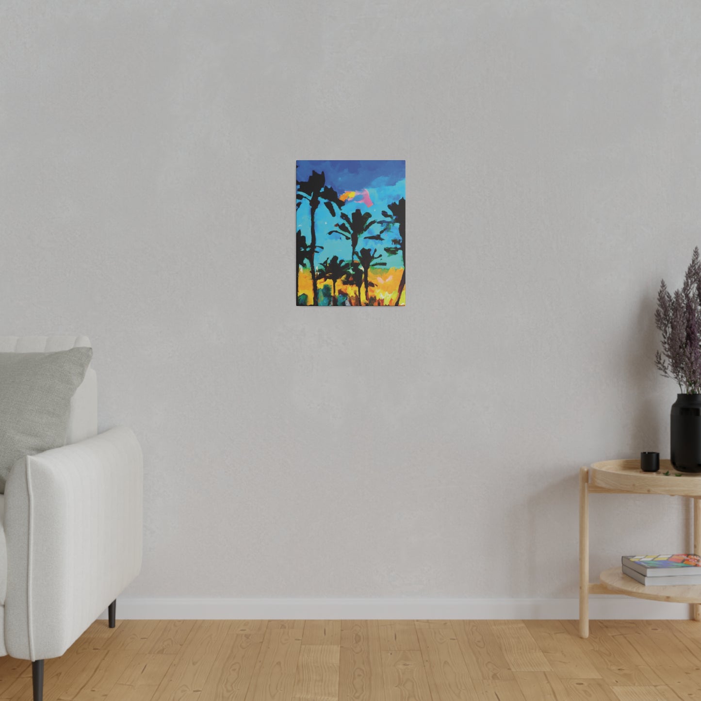 8346V - Miami Beach Sunset Painting Print | Miami | Beach | Sunset | Poster | Home Decor | Wall Art | Canvas