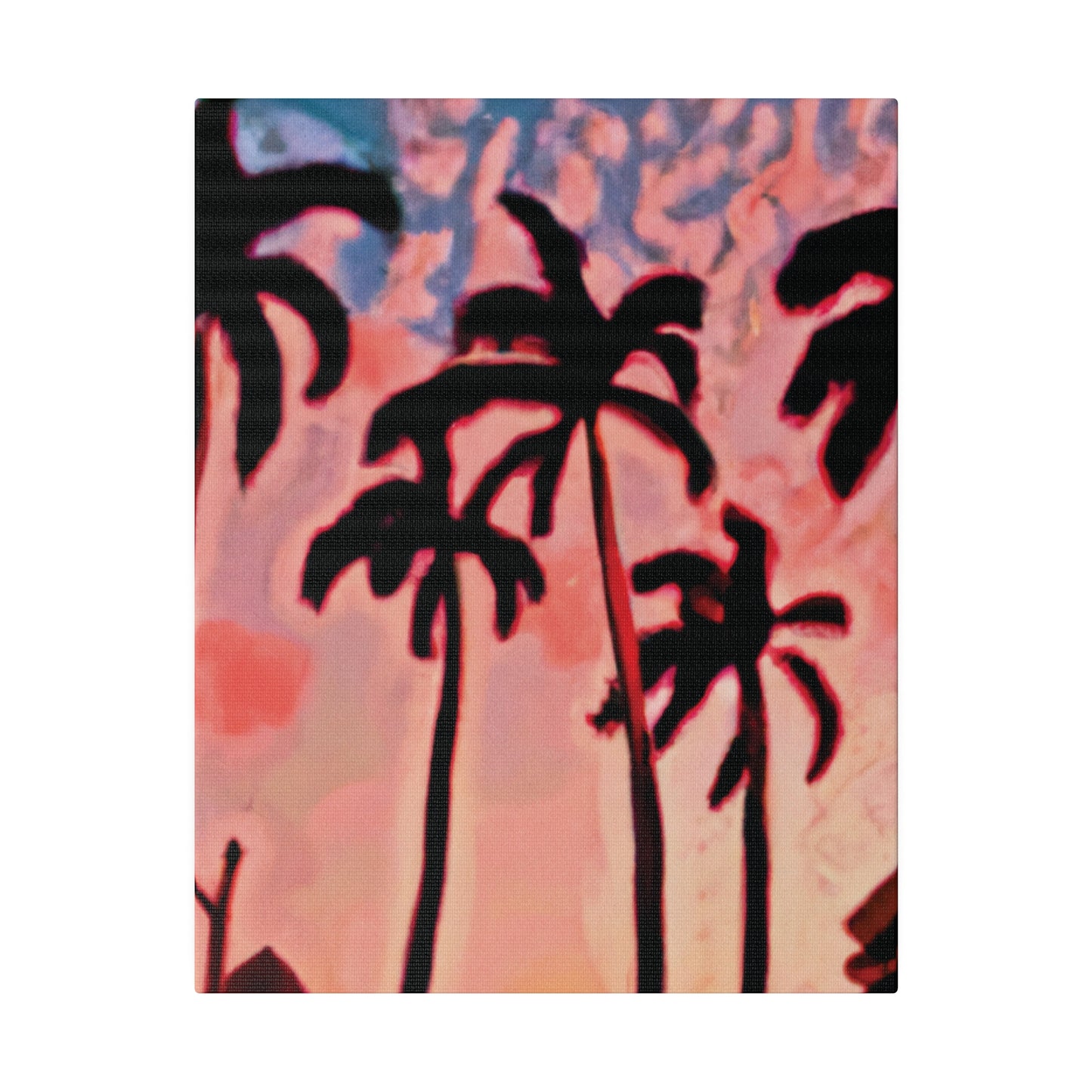 3784J - Miami Beach Sunset Painting Print | Miami | Beach | Sunset | Poster | Home Decor | Wall Art | Canvas