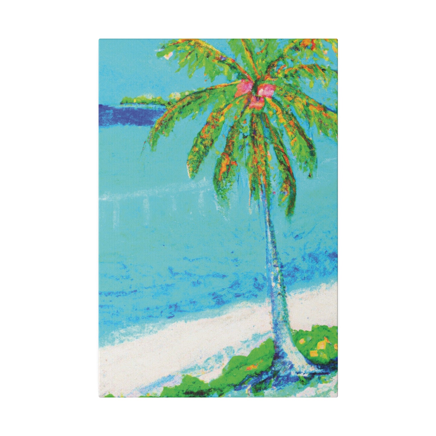 9089H - Bahamas Ocean Painting Print | Bahamas | Ocean | Beach | Poster | Home Decor | Wall Art | Canvas