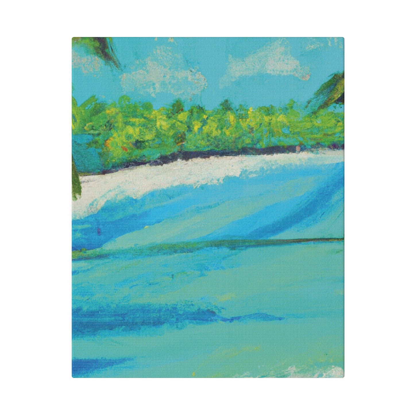 10781G - Bahamas Ocean Painting Print | Bahamas | Ocean | Beach | Poster | Home Decor | Wall Art | Canvas