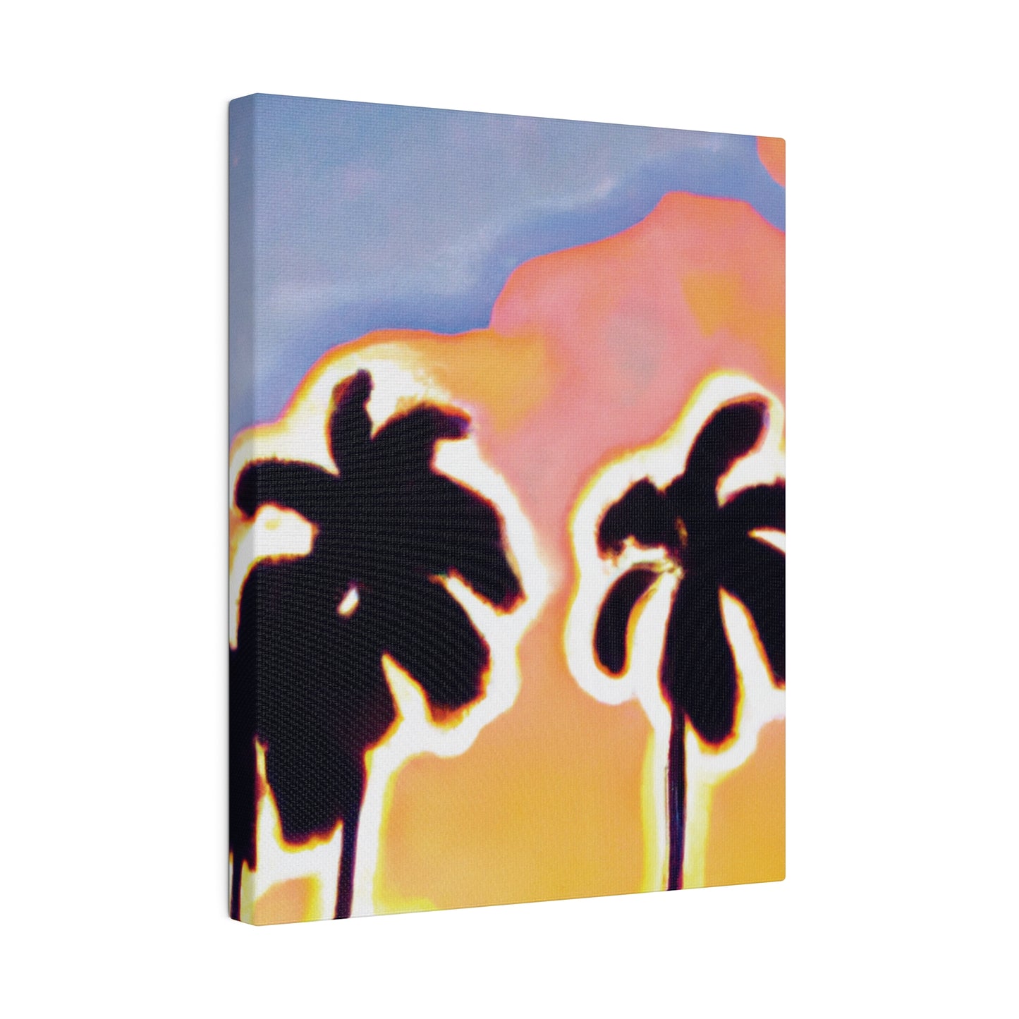 2766U - Miami Beach Sunset Painting Print | Miami | Beach | Sunset | Poster | Home Decor | Wall Art | Canvas