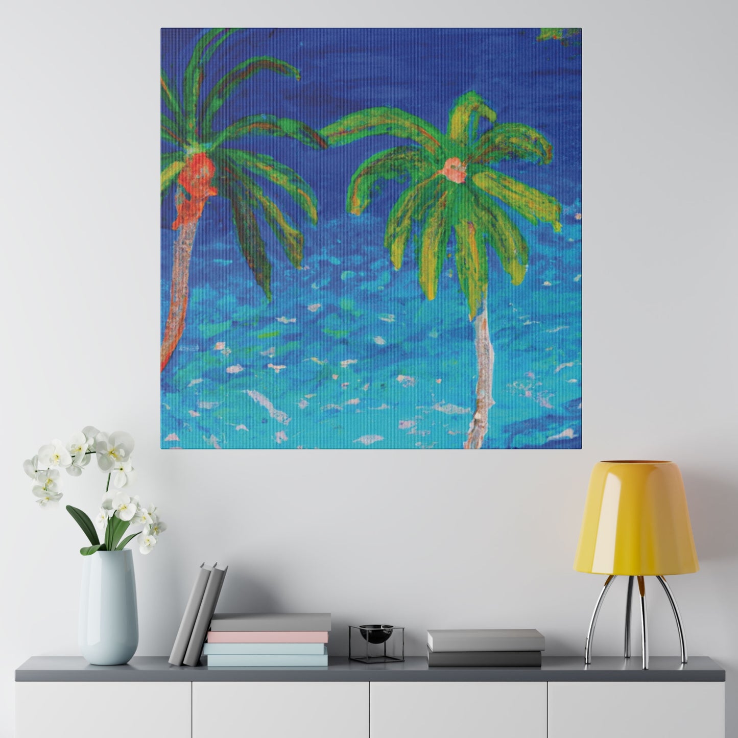 7992Z - Bahamas Ocean Painting Print | Bahamas | Ocean | Beach | Poster | Home Decor | Wall Art | Canvas