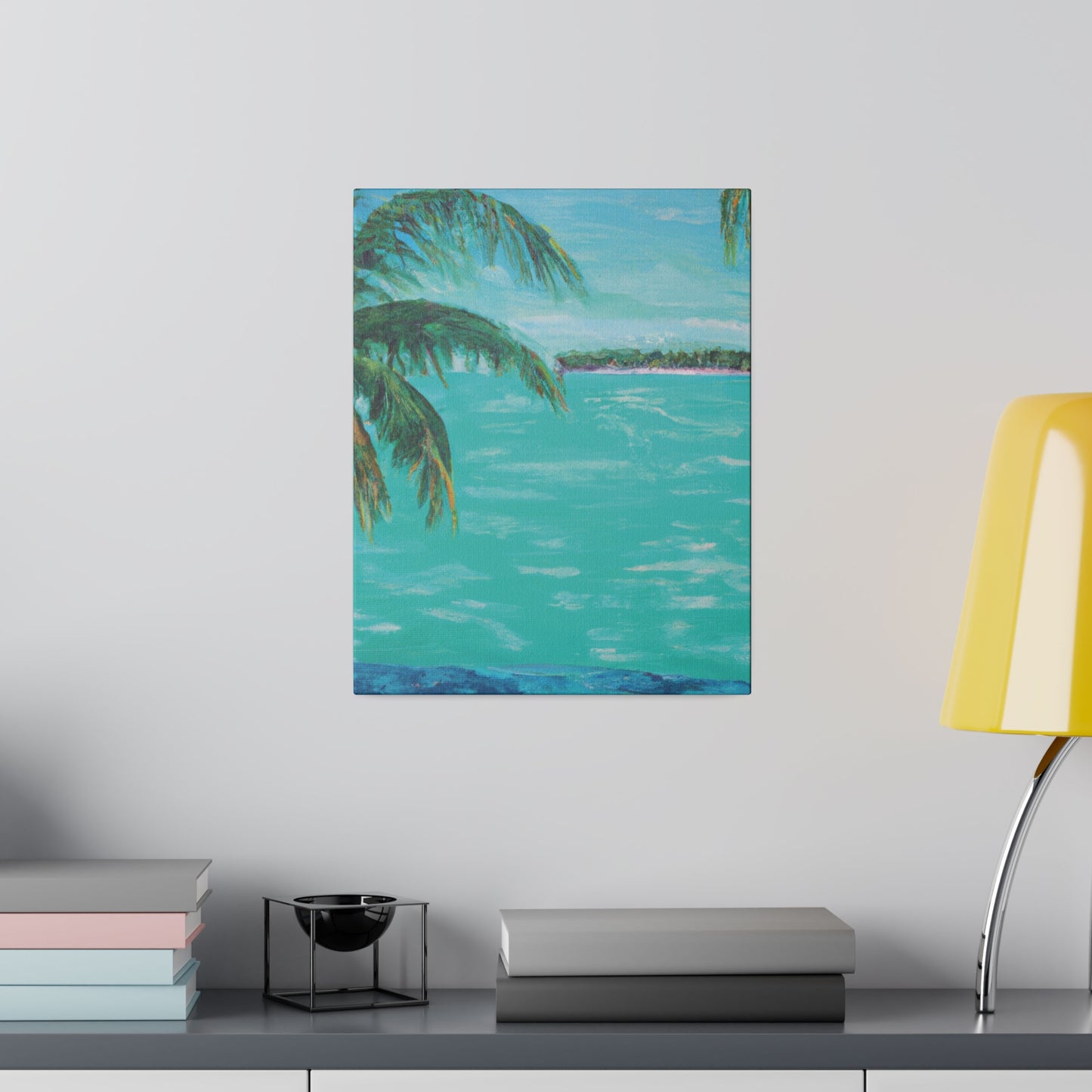 362P - Bahamas Ocean Painting Print | Bahamas | Ocean | Beach | Poster | Home Decor | Wall Art | Canvas