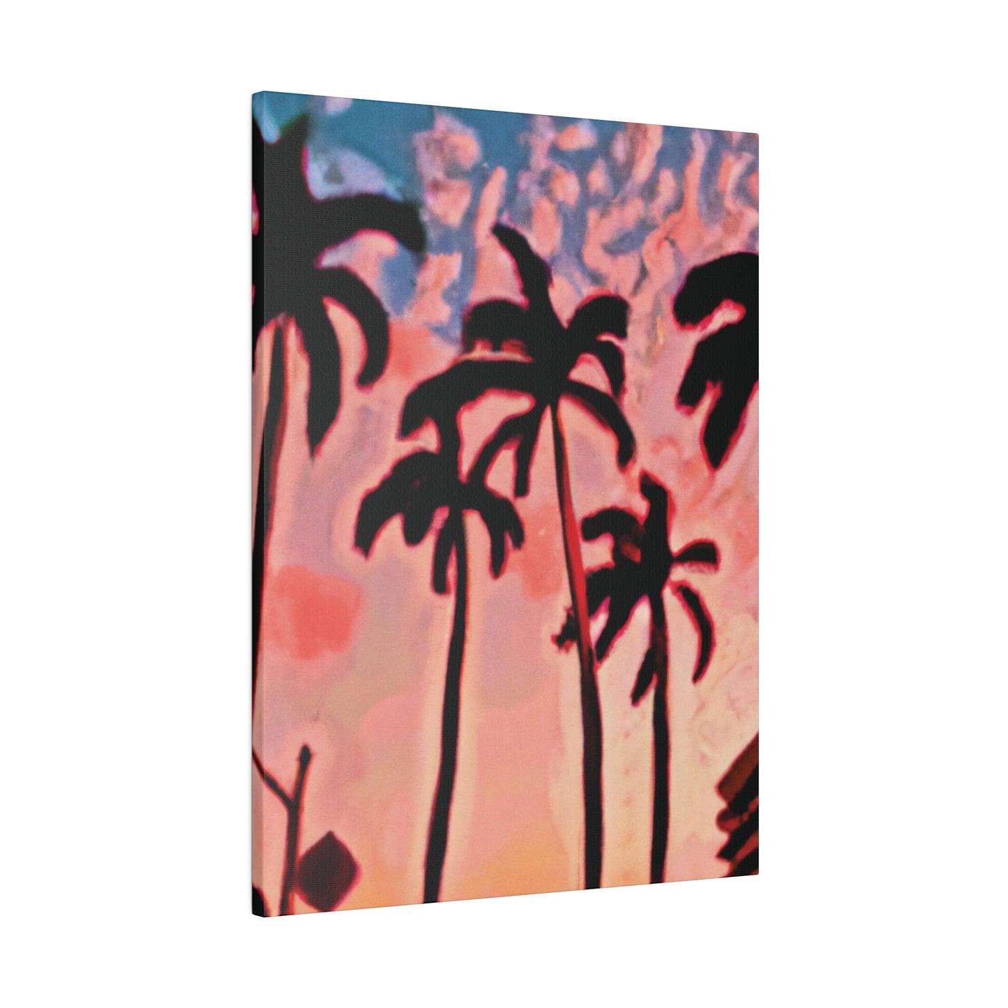 3784J - Miami Beach Sunset Painting Print | Miami | Beach | Sunset | Poster | Home Decor | Wall Art | Canvas