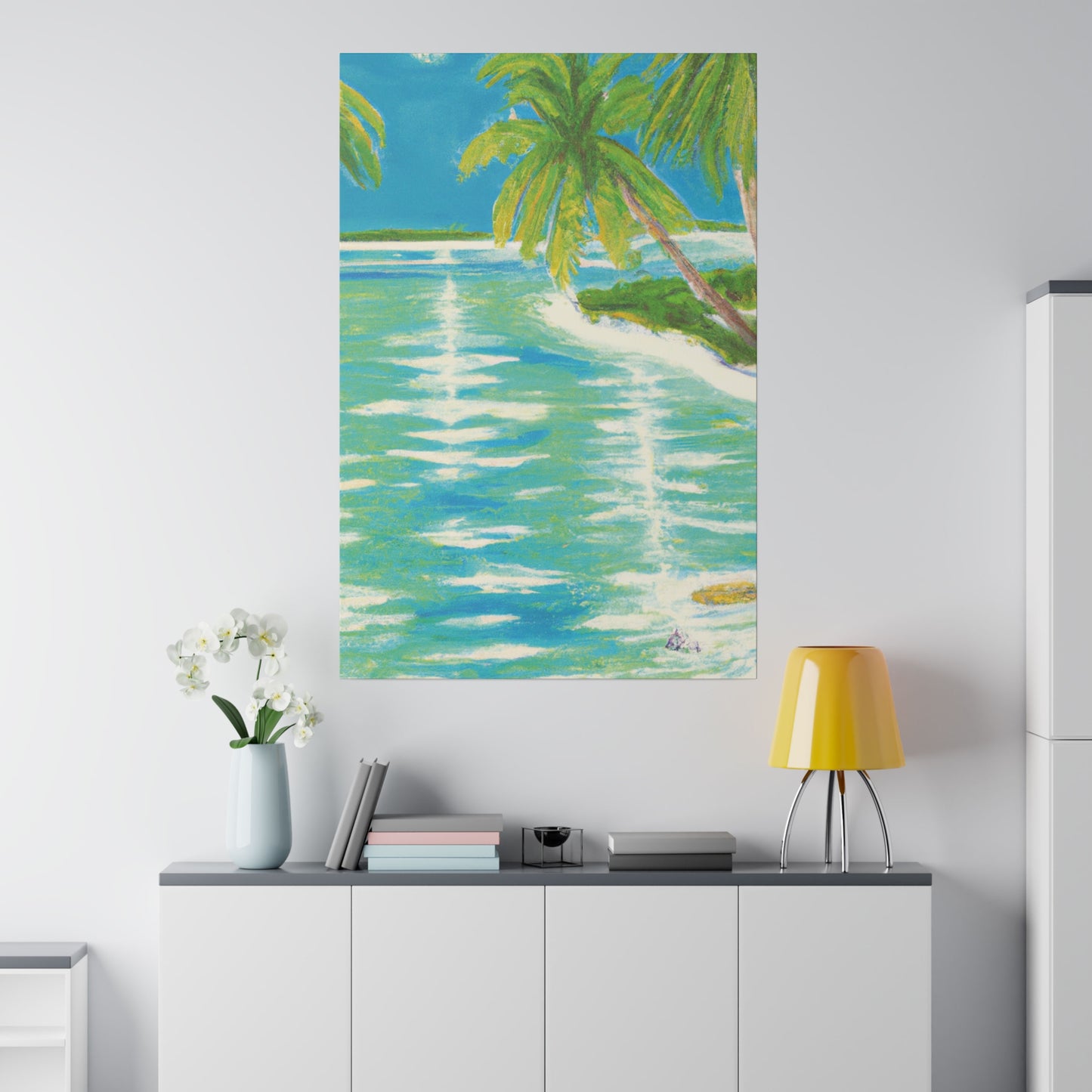 9482A - Bahamas Ocean Painting Print | Bahamas | Ocean | Beach | Poster | Home Decor | Wall Art | Canvas