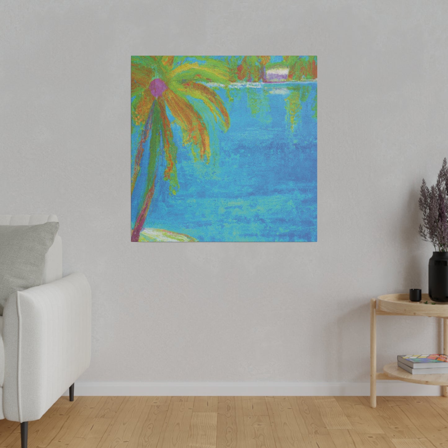 7245E - Bahamas Ocean Painting Print | Bahamas | Ocean | Beach | Poster | Home Decor | Wall Art | Canvas