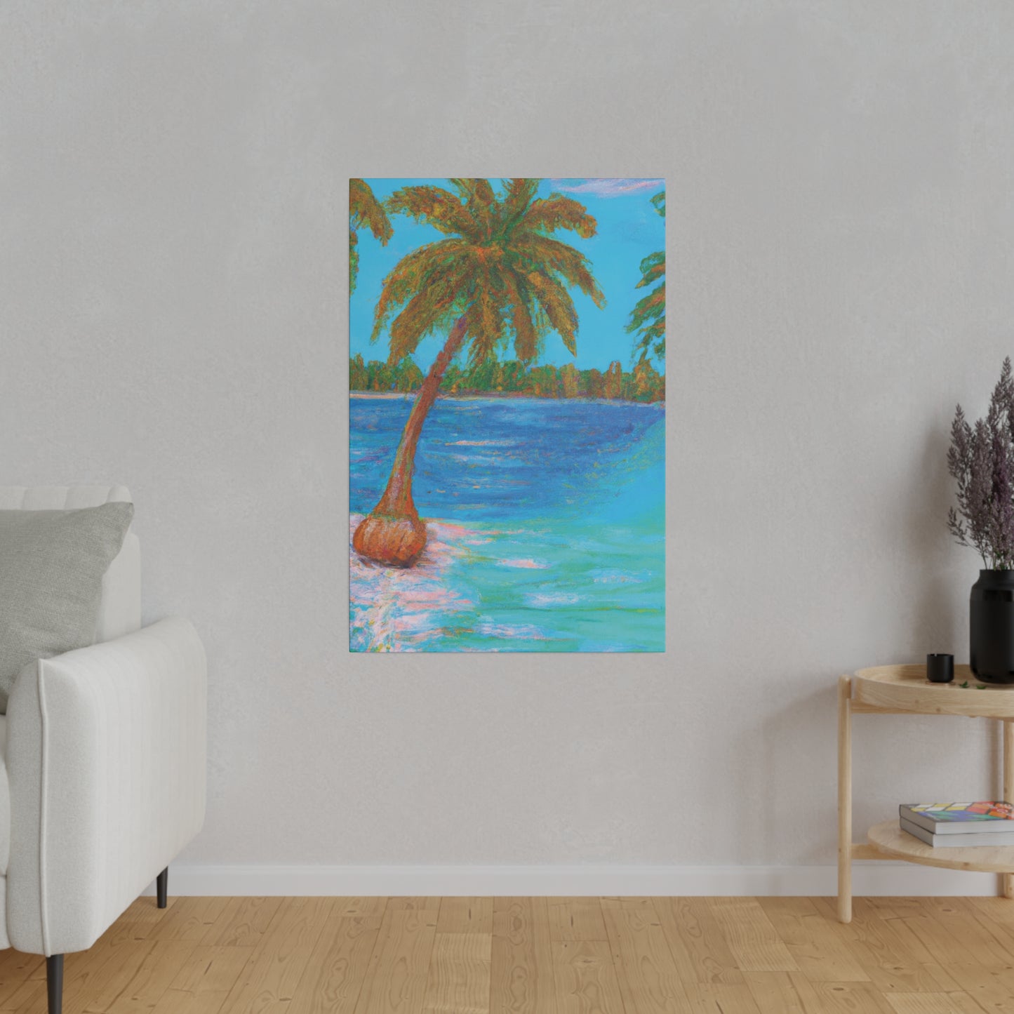 4348S - Bahamas Ocean Painting Print | Bahamas | Ocean | Beach | Poster | Home Decor | Wall Art | Canvas