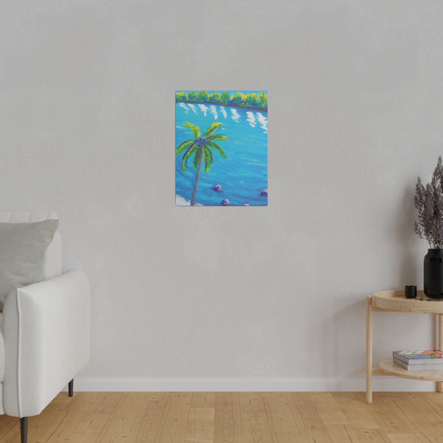 3952F - Bahamas Ocean Painting Print | Bahamas | Ocean | Beach | Poster | Home Decor | Wall Art | Canvas