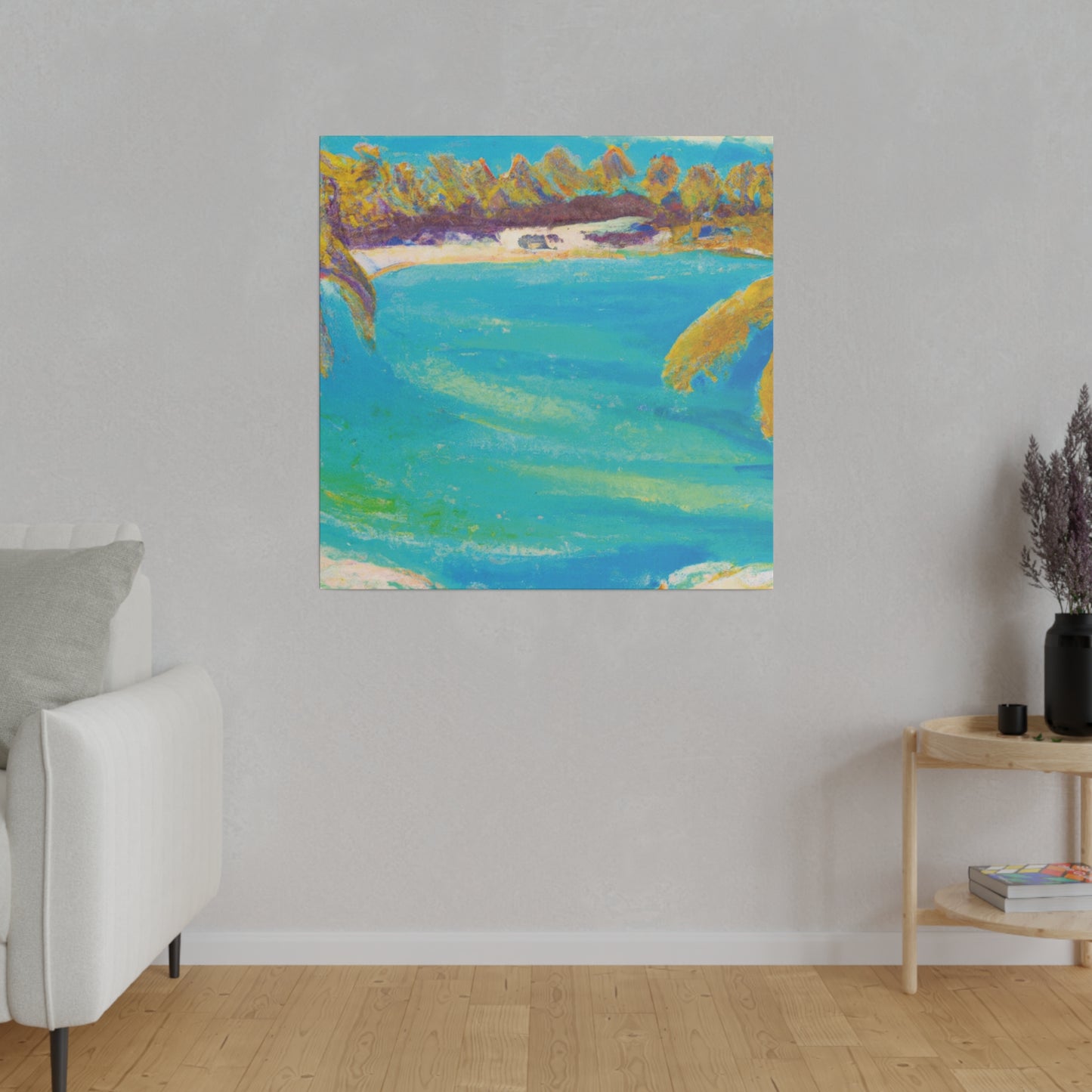 5706H - Bahamas Ocean Painting Print | Bahamas | Ocean | Beach | Poster | Home Decor | Wall Art | Canvas