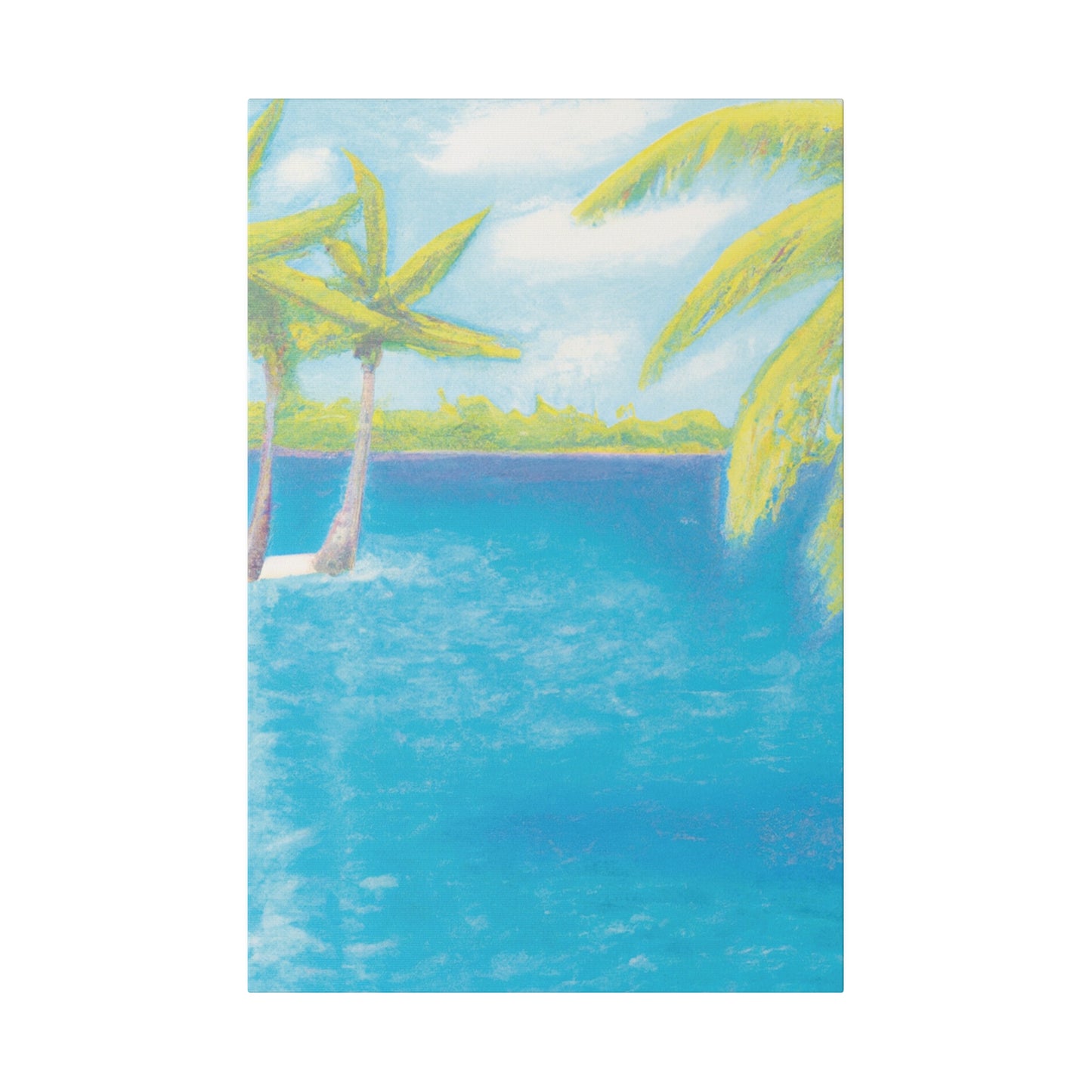 9254V - Bahamas Ocean Painting Print | Bahamas | Ocean | Beach | Poster | Home Decor | Wall Art | Canvas