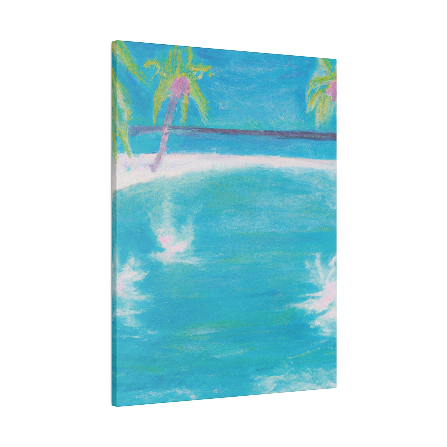 8348G - Bahamas Ocean Painting Print | Bahamas | Ocean | Beach | Poster | Home Decor | Wall Art | Canvas