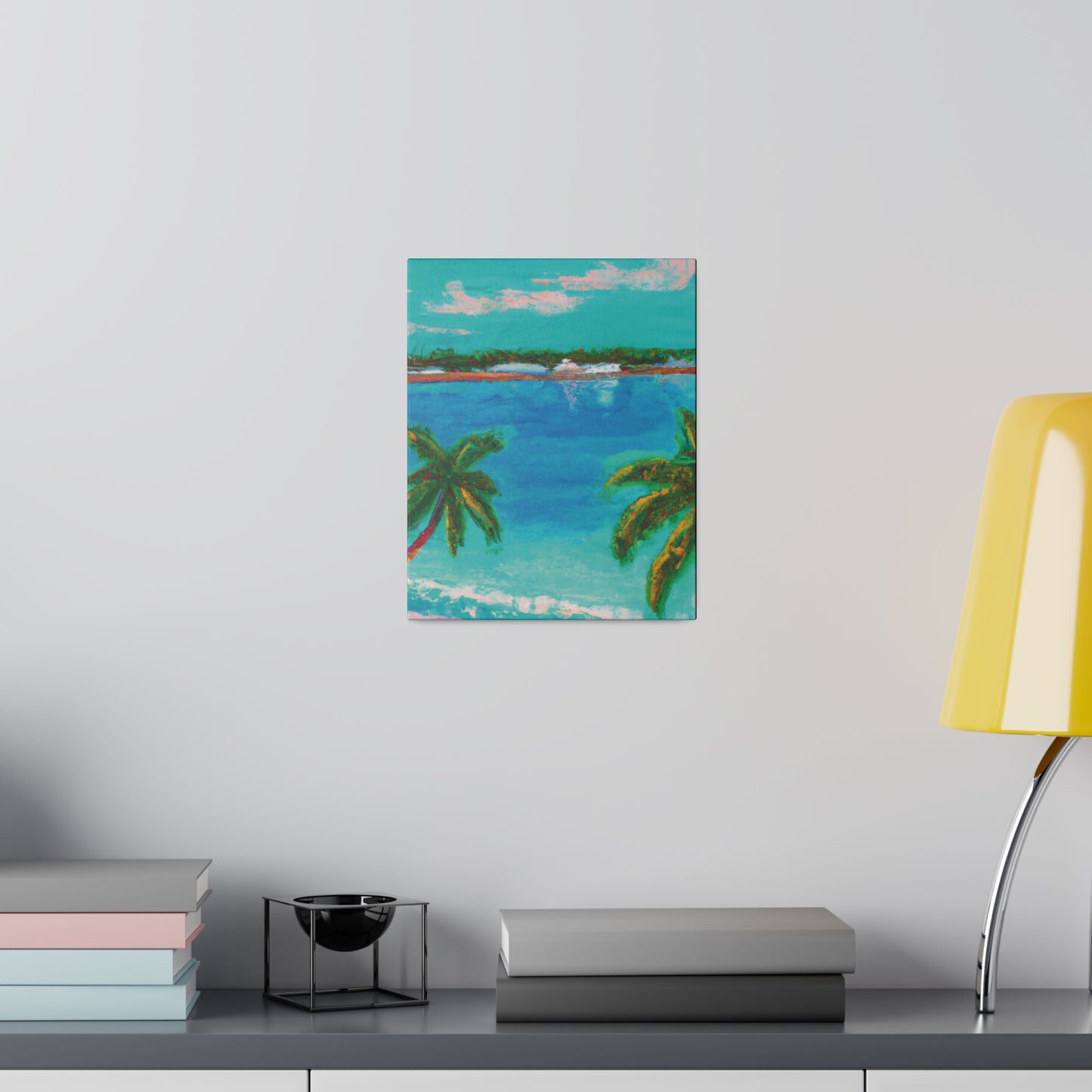 6836G - Bahamas Ocean Painting Print | Bahamas | Ocean | Beach | Poster | Home Decor | Wall Art | Canvas