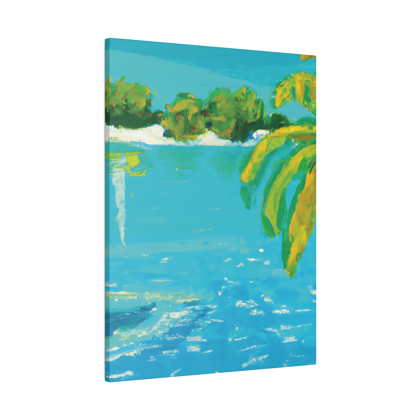 2261V - Bahamas Ocean Painting Print | Bahamas | Ocean | Beach | Poster | Home Decor | Wall Art | Canvas