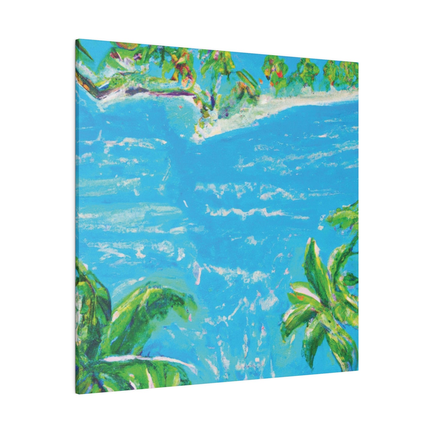 9413O - Bahamas Ocean Painting Print | Bahamas | Ocean | Beach | Poster | Home Decor | Wall Art | Canvas