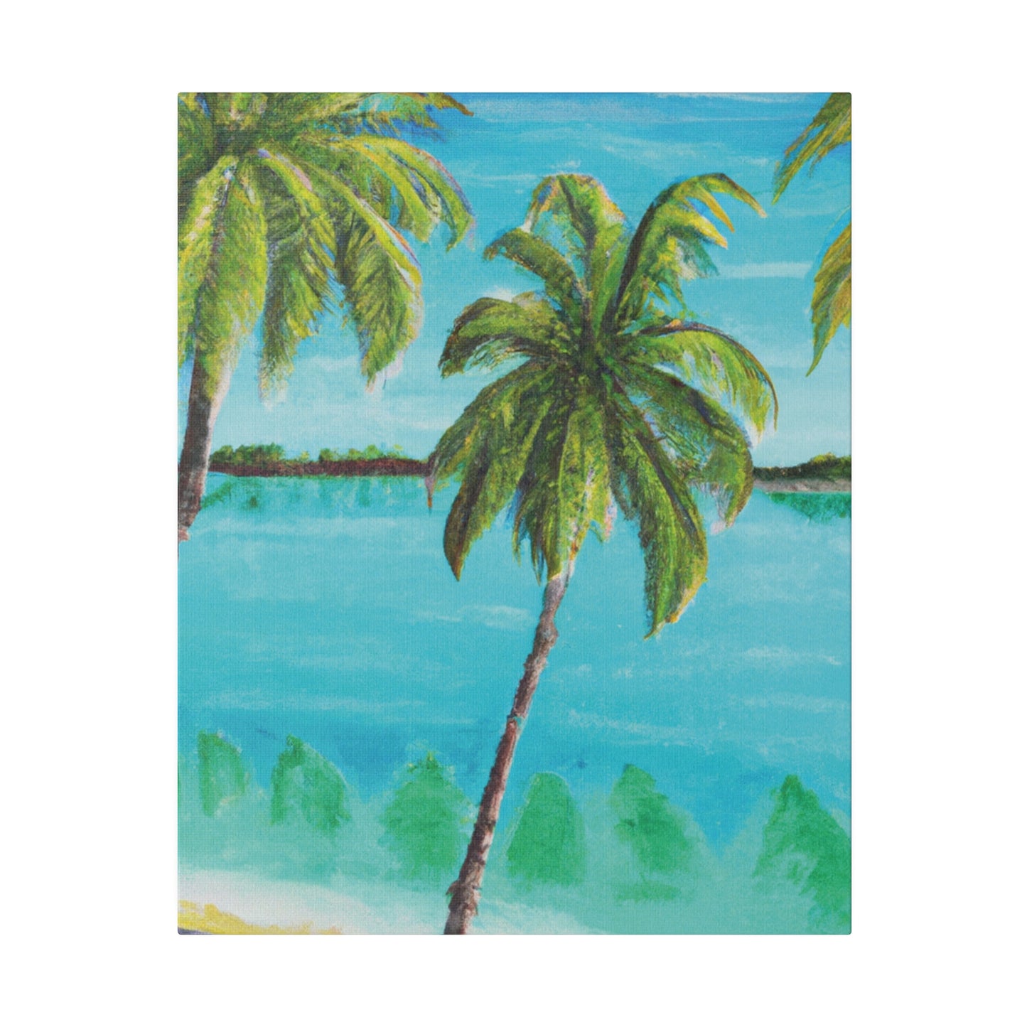 6598N - Bahamas Ocean Painting Print | Bahamas | Ocean | Beach | Poster | Home Decor | Wall Art | Canvas